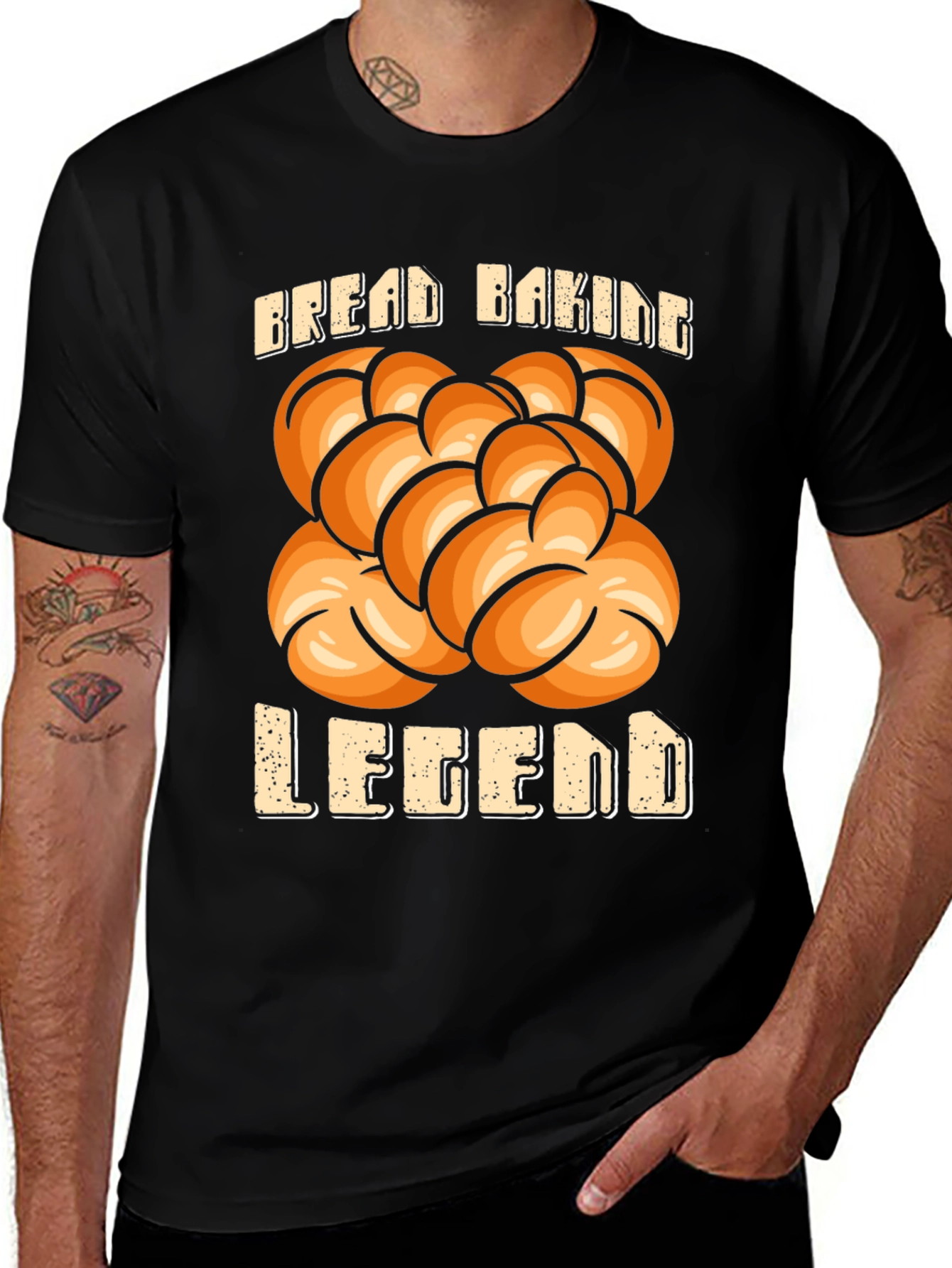 Variant 24 of Bread Baking Legend T-Shirt, Funny Baker Tee