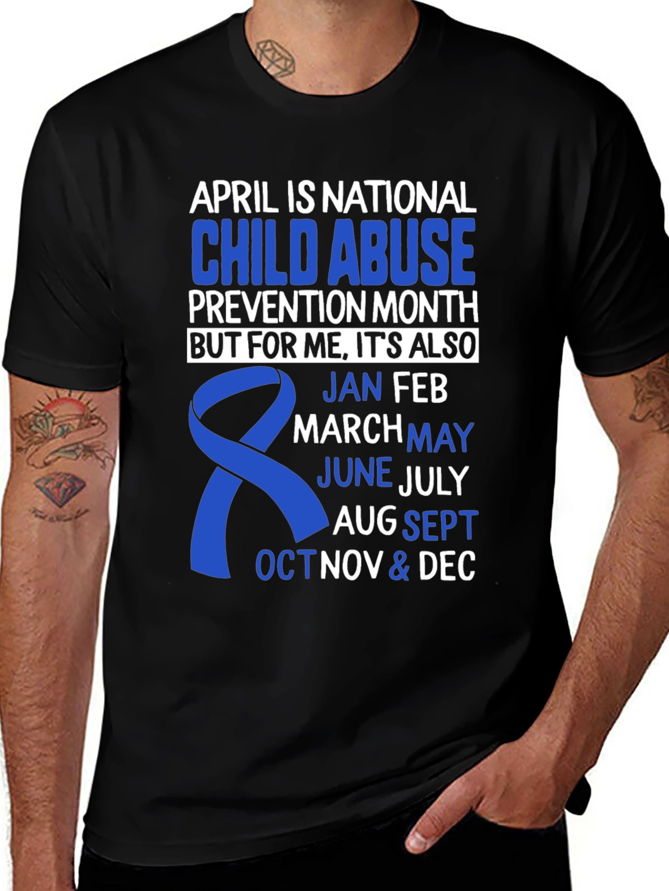 Child Abuse Prevention Awareness T-Shirt
