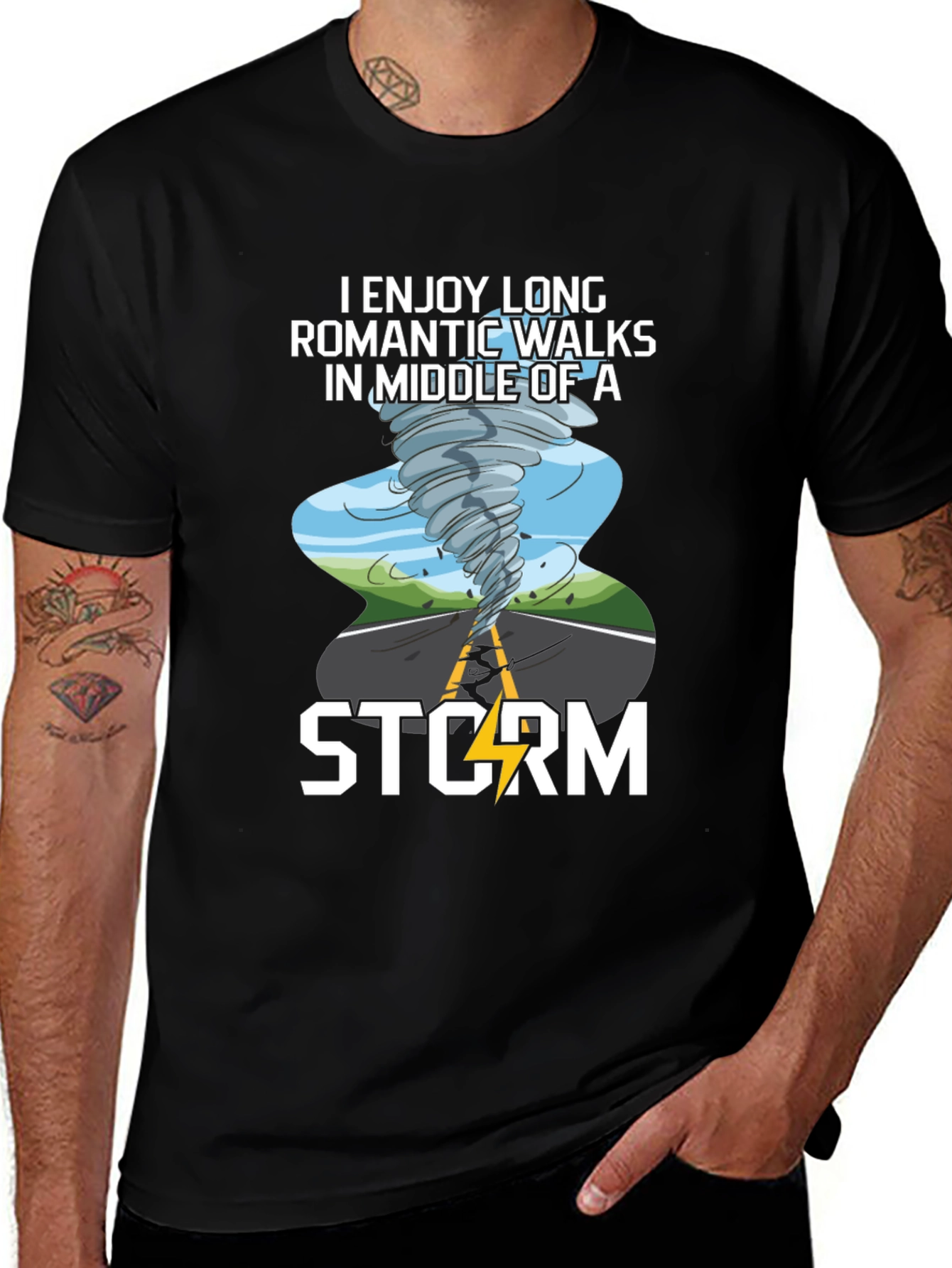 Variant 27 of Funny Storm Lover T-Shirt