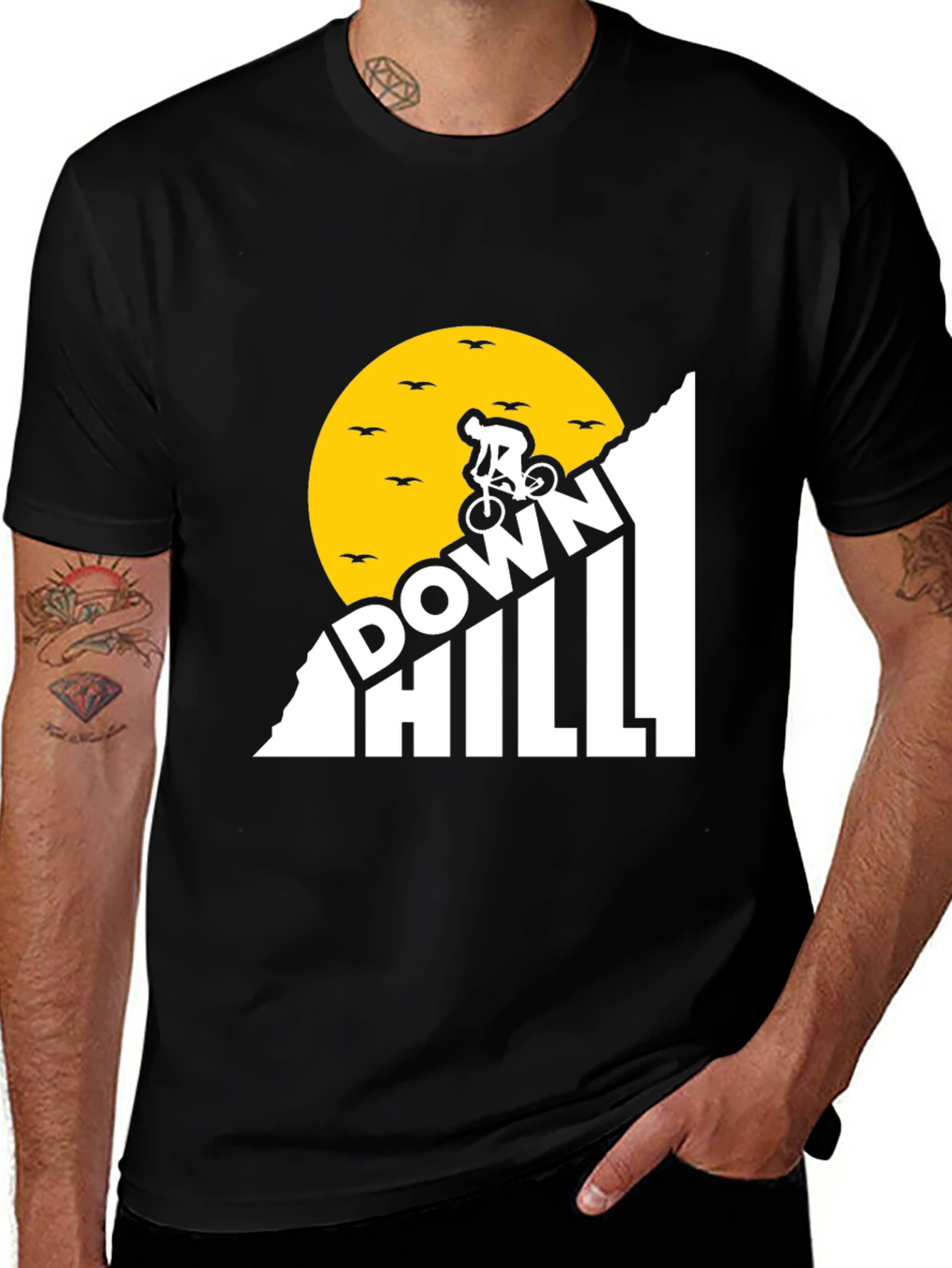 Variant 24 of Downhill Mountain Biking T-Shirt - Adventure Tee