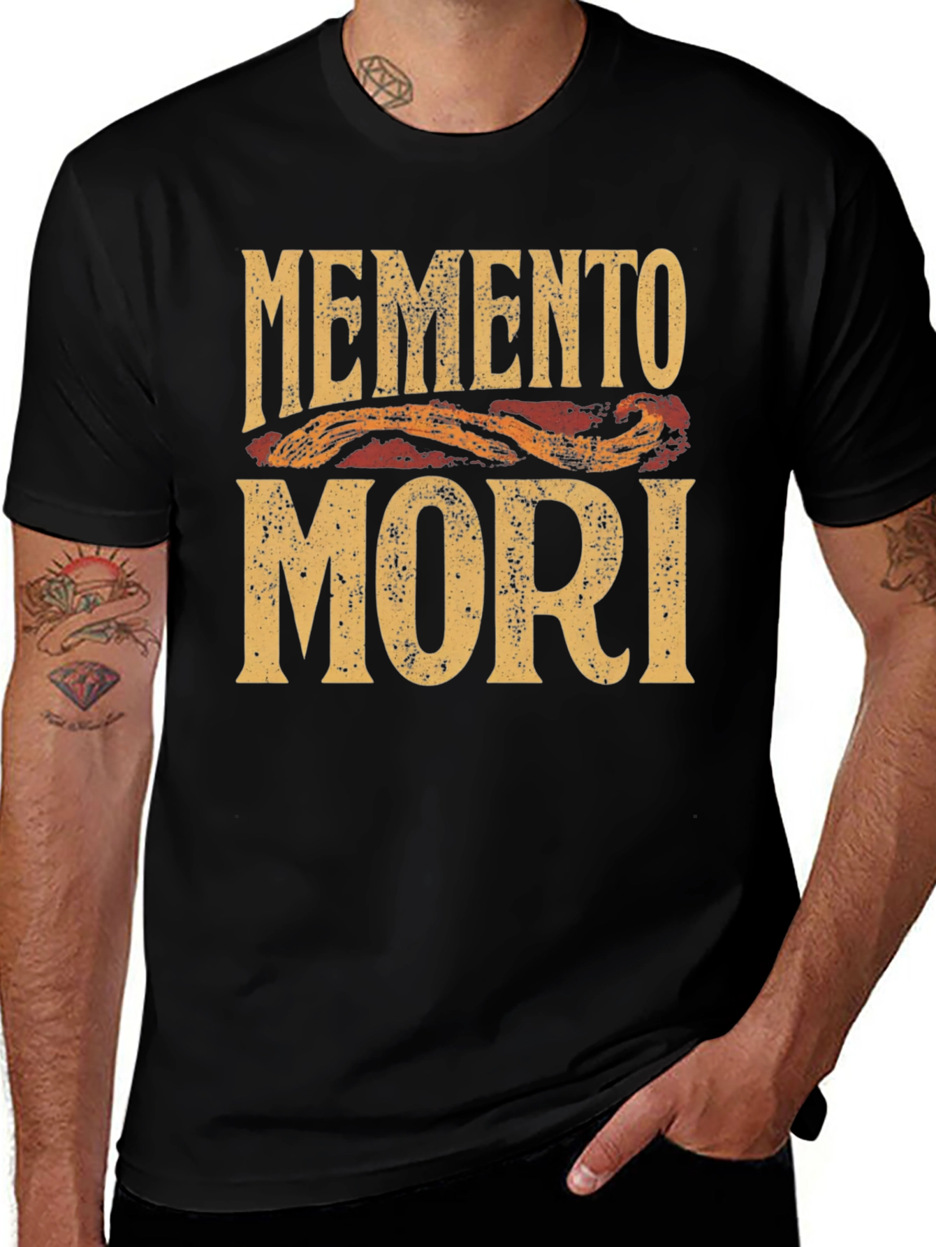 Variant 29 of Memento Mori Graphic Tee - Limited Edition!