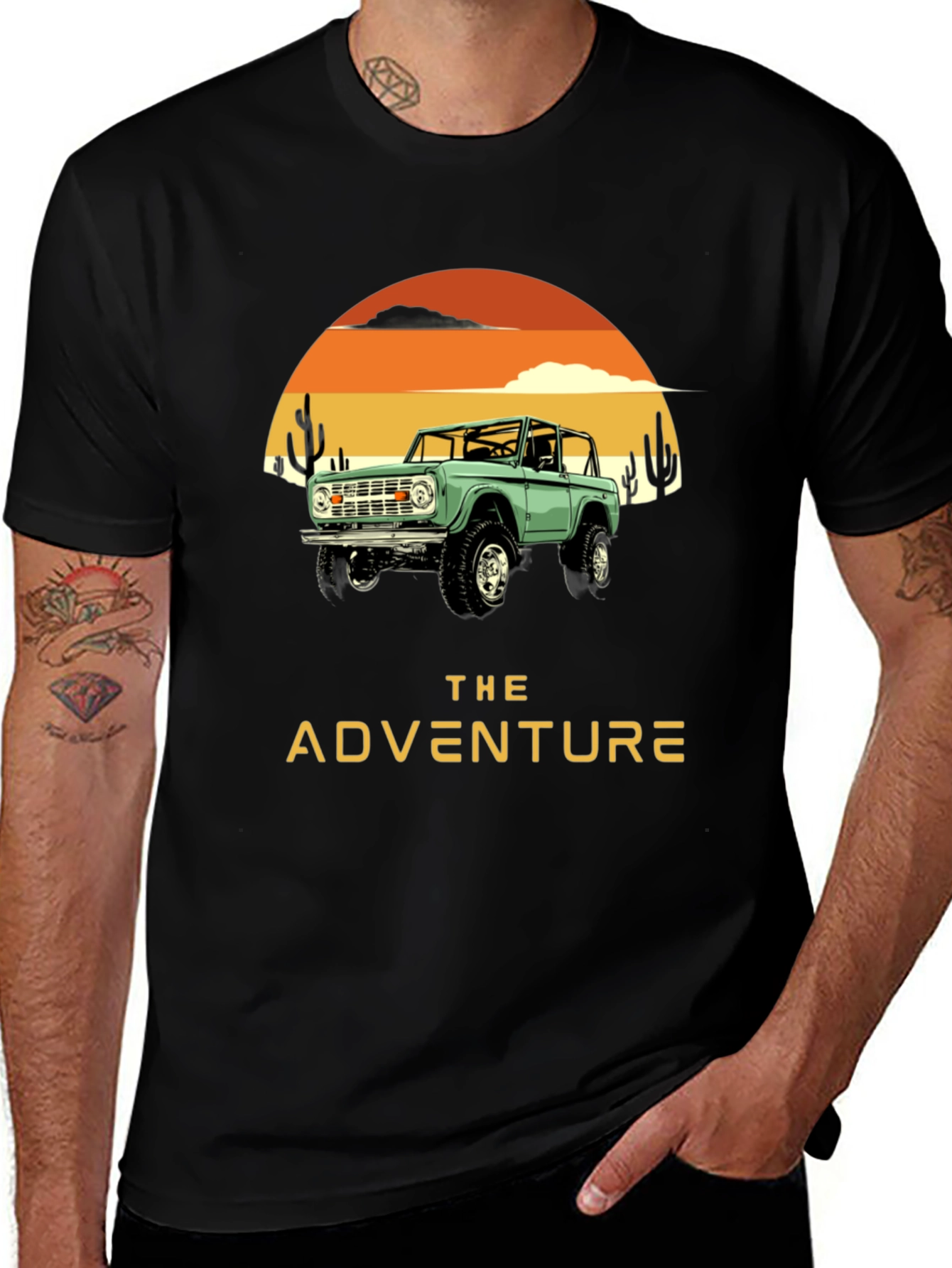 Variant 14 of The Adventure Bronco Graphic Tee