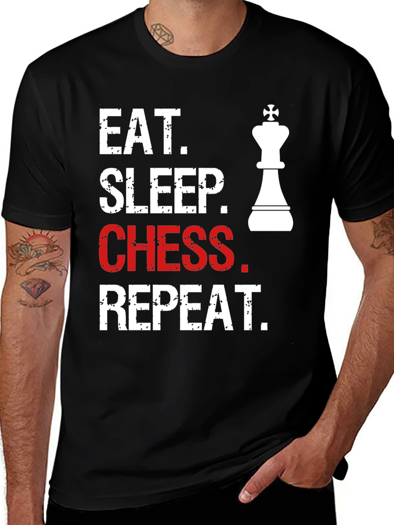 Eat Sleep Chess Repeat T-Shirt