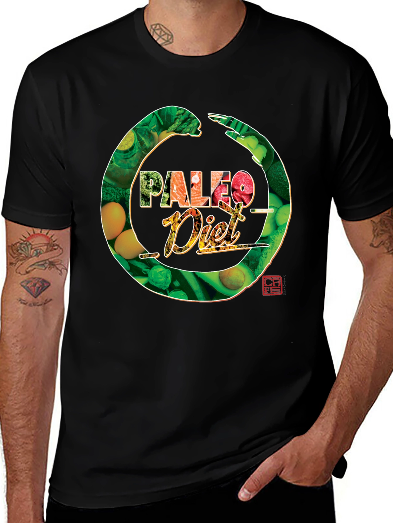 Paleo Diet T-Shirt - Healthy Living Lifestyle