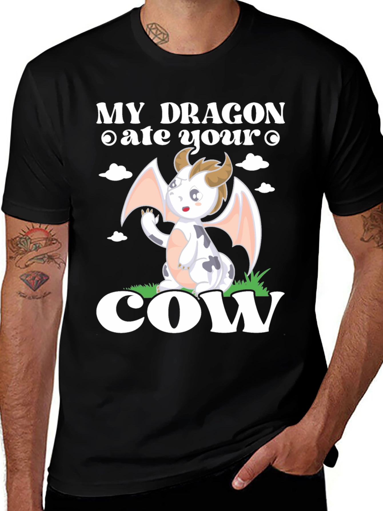 My Dragon Ate Your Cow T-Shirt