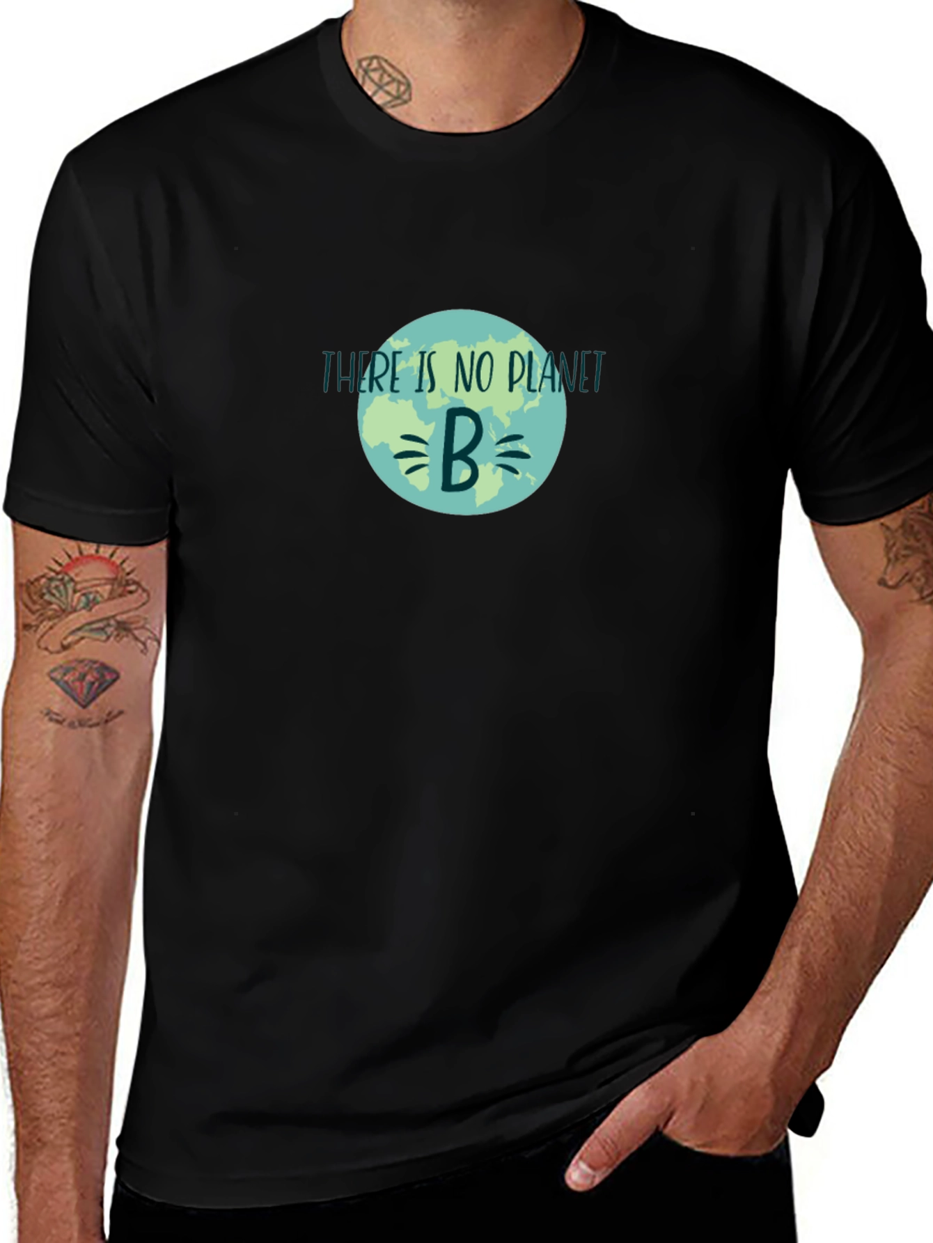 Eco-Friendly 'No Planet B' Graphic Tee