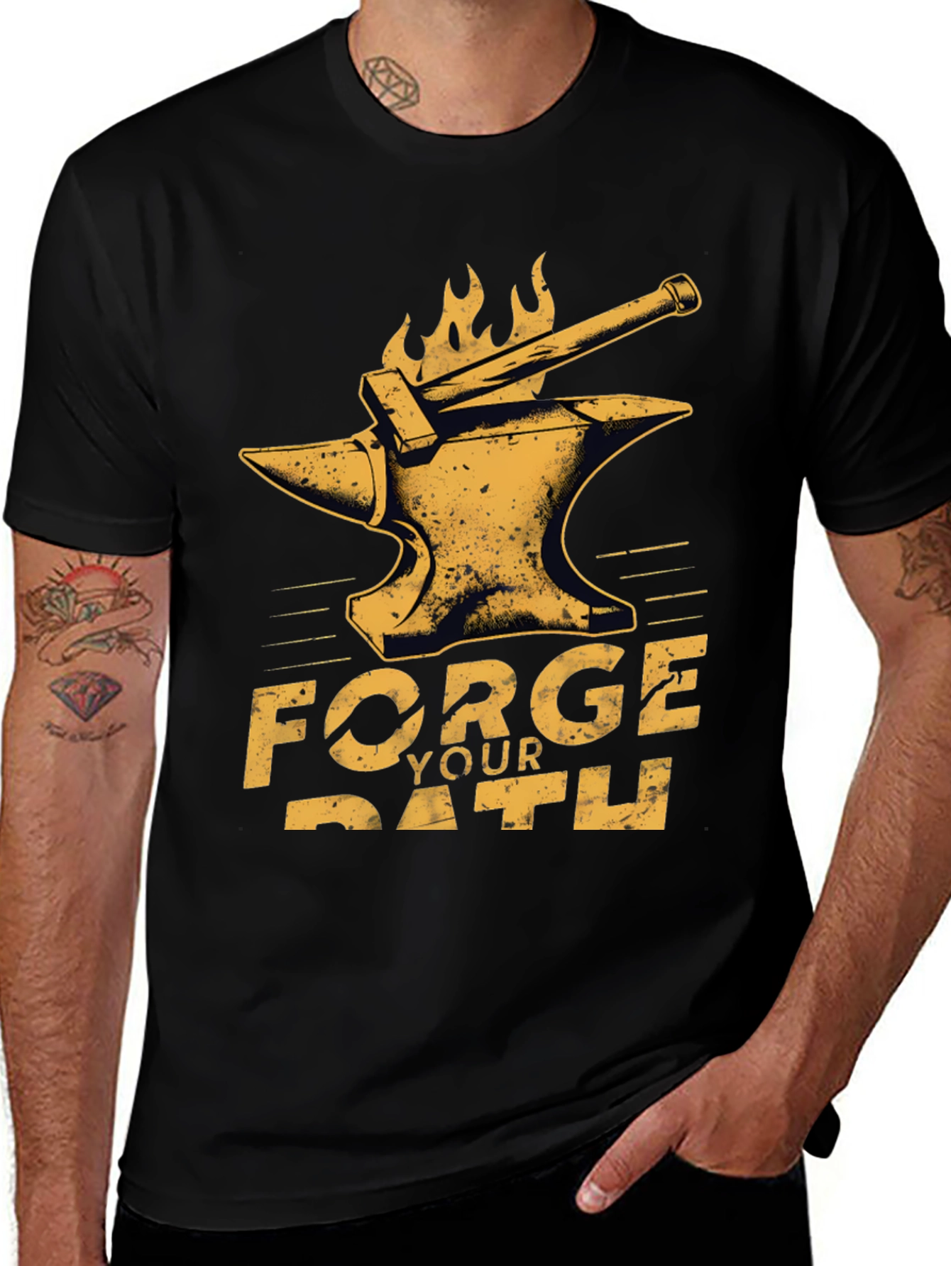 Variant 16 of Forge Your Path Graphic T-Shirt