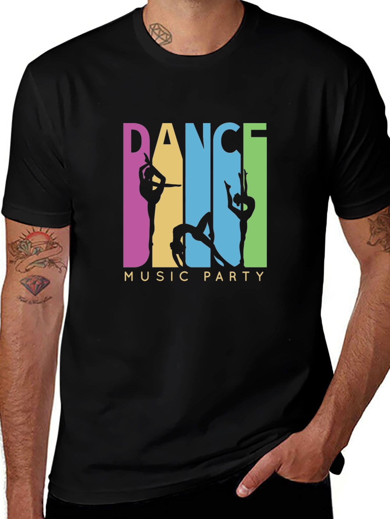 Variant 16 of Dance Music Party T-Shirt
