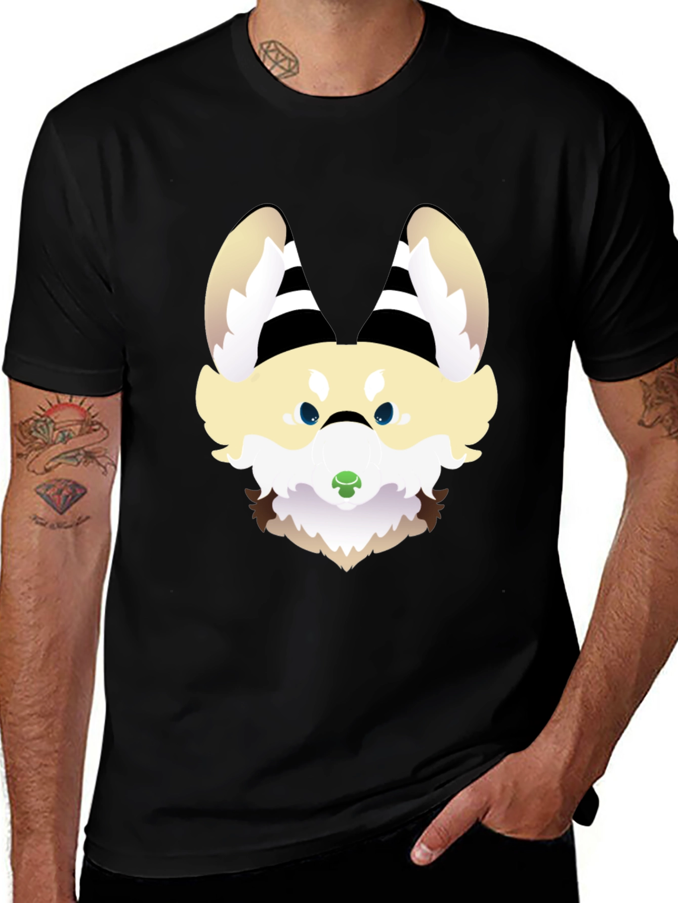 Variant 19 of Furry Character Graphic Tee