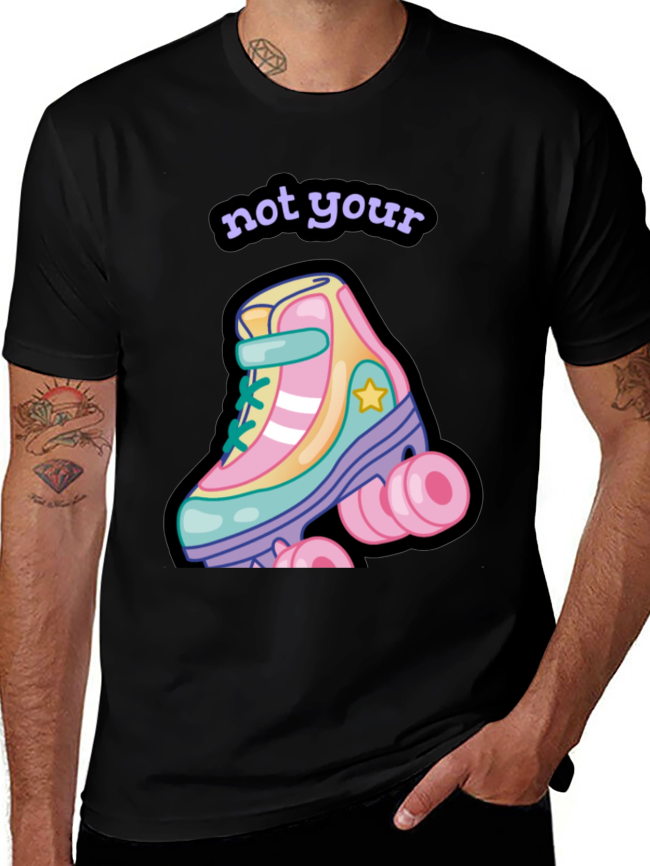 Variant 6 of Not Your Roller Skate T-Shirt