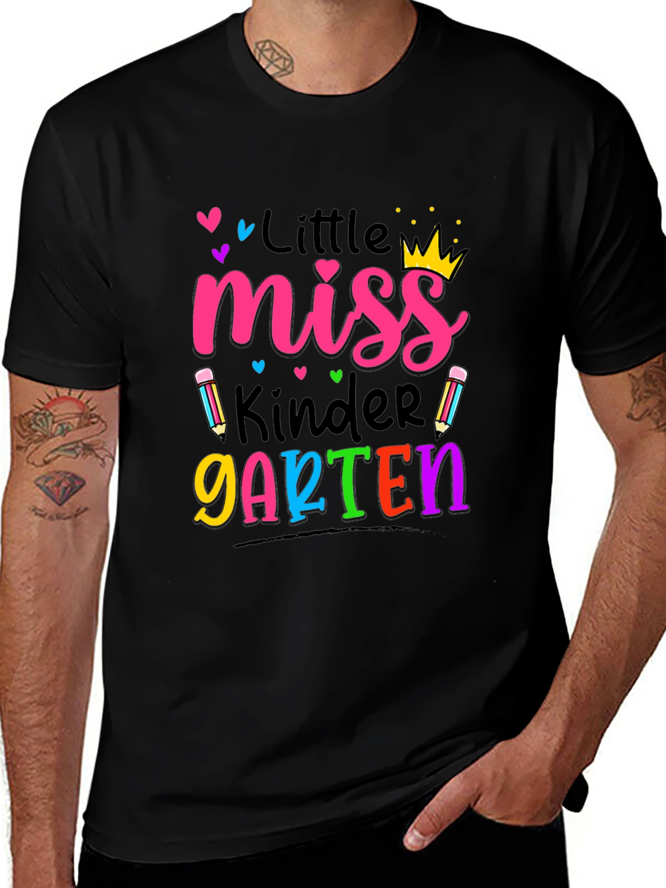 Variant 7 of Little Miss Kindergarten T-Shirt