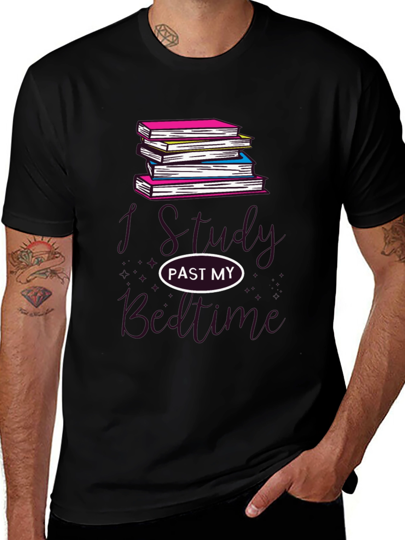 Variant 29 of I Study Past My Bedtime T-Shirt