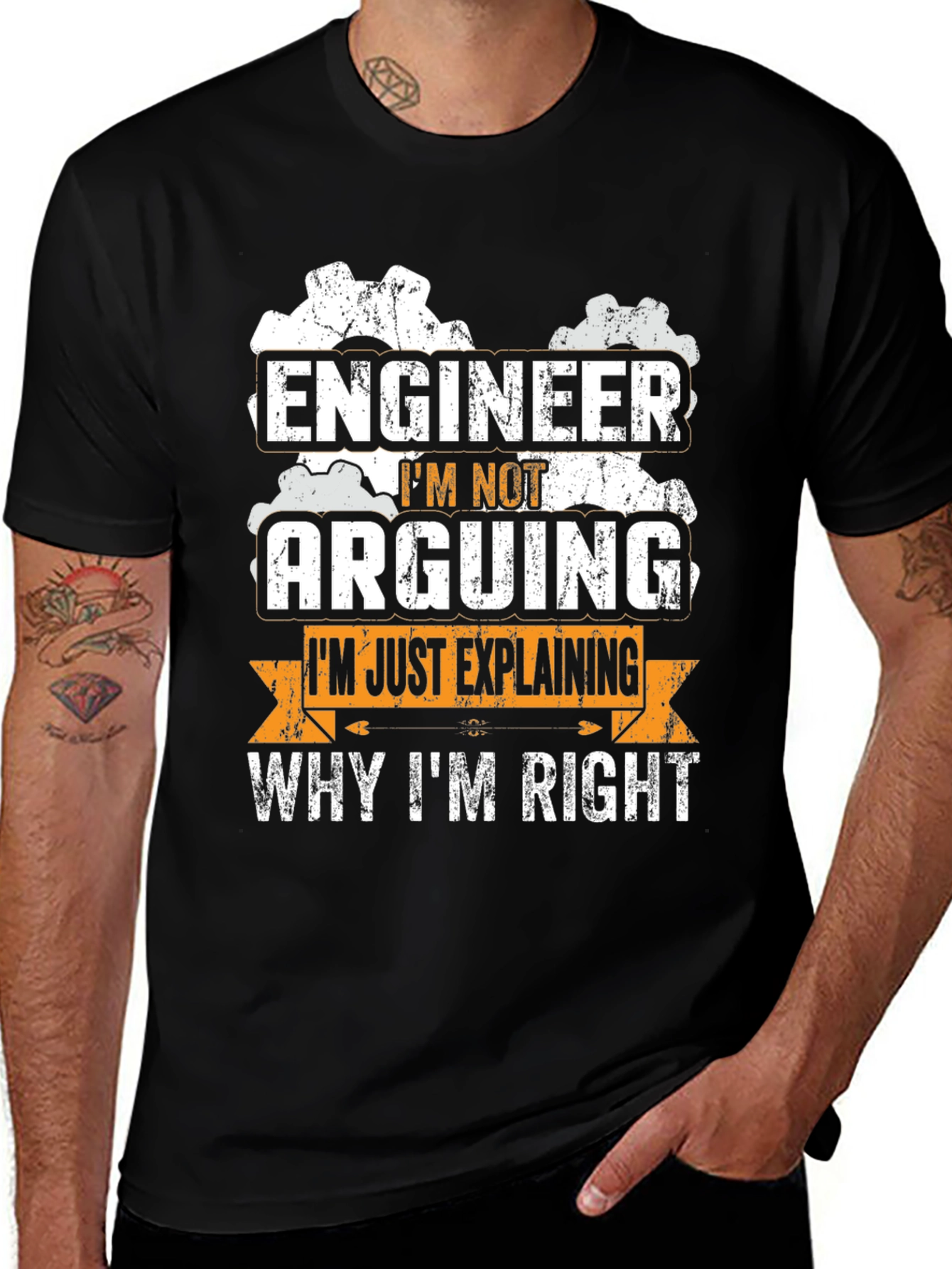 Engineer I'm Not Arguing T-Shirt