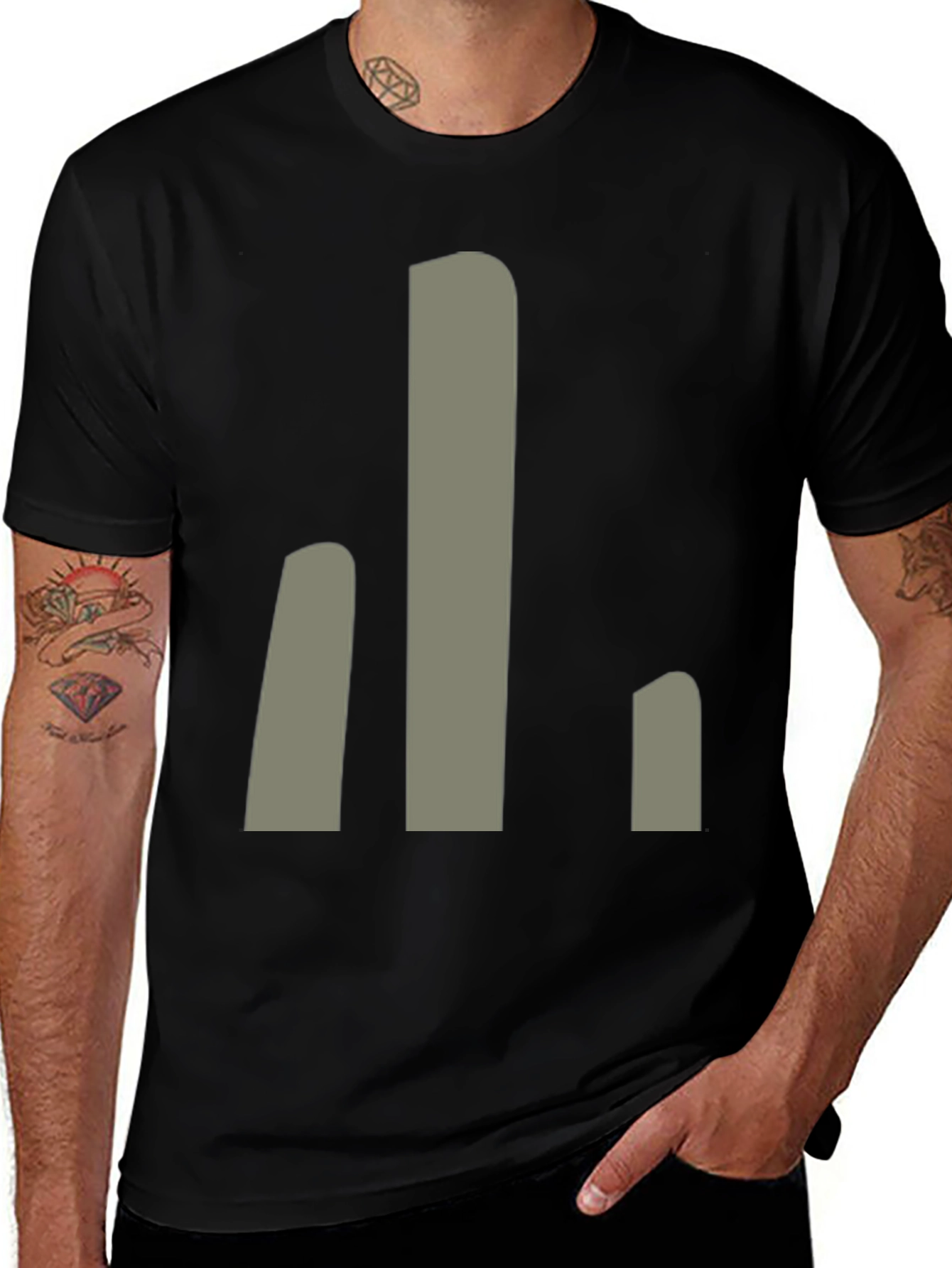 Variant 26 of Modern Minimalist Graphic Print T-Shirt