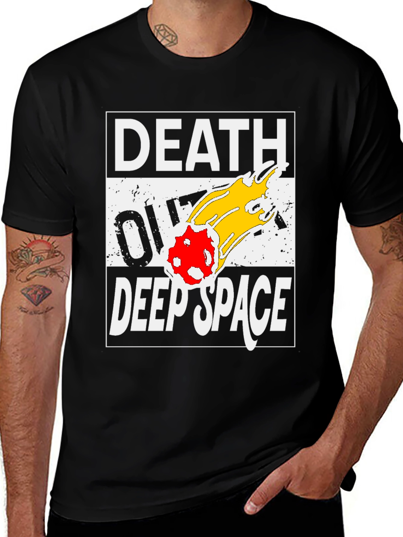 Variant 25 of Death Out Deep Space Graphic T-Shirt