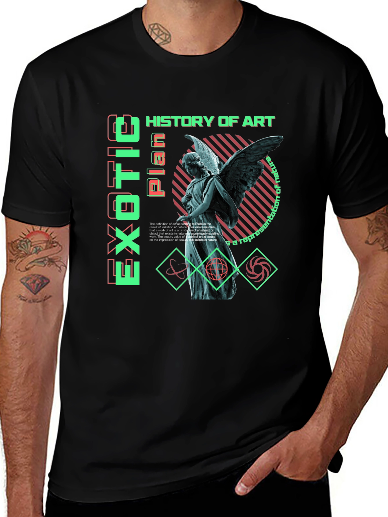 Variant 17 of Exotic Art History Graphic Tee