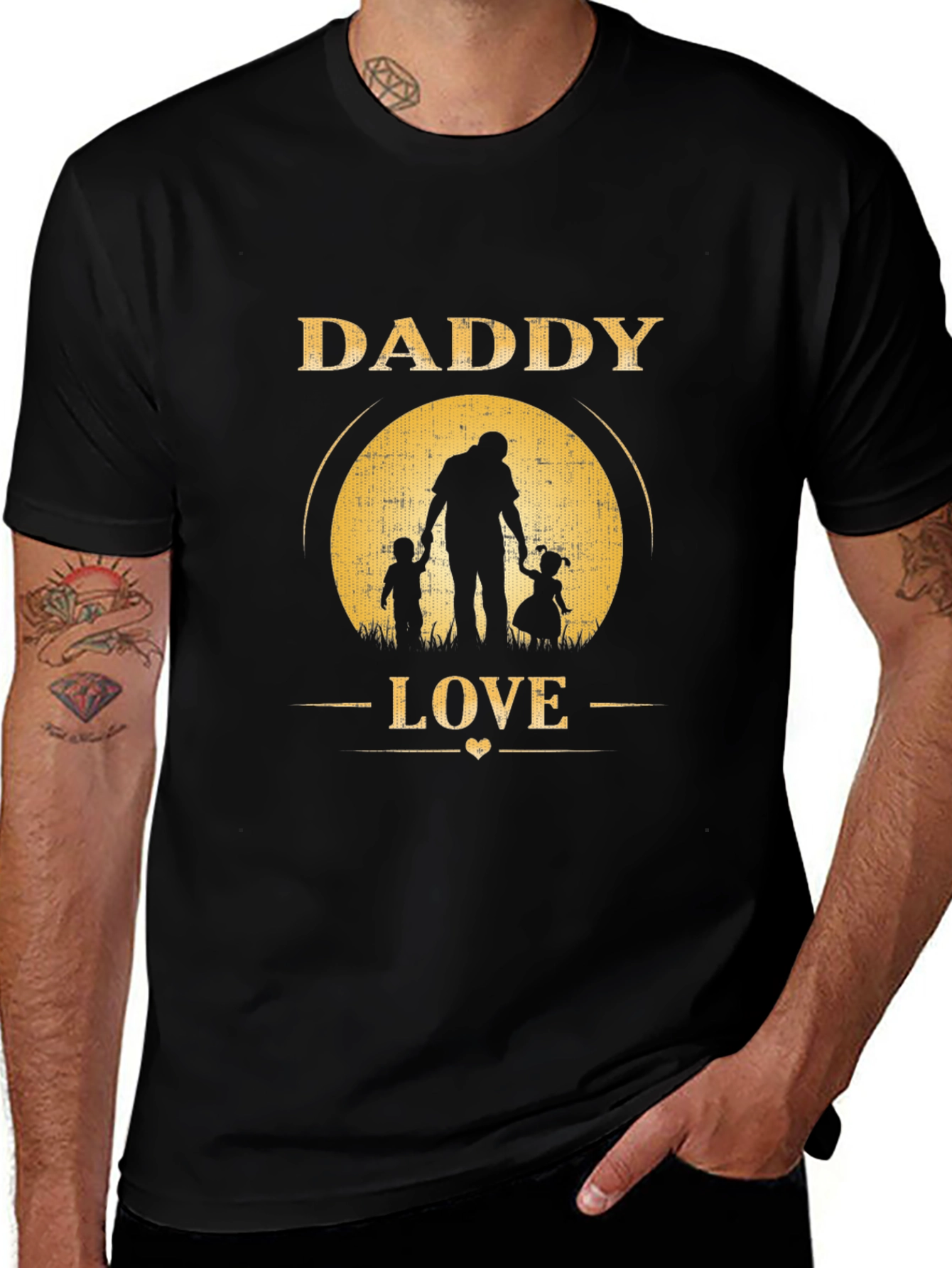 Variant 8 of Daddy Love Graphic T-Shirt - Father's Day