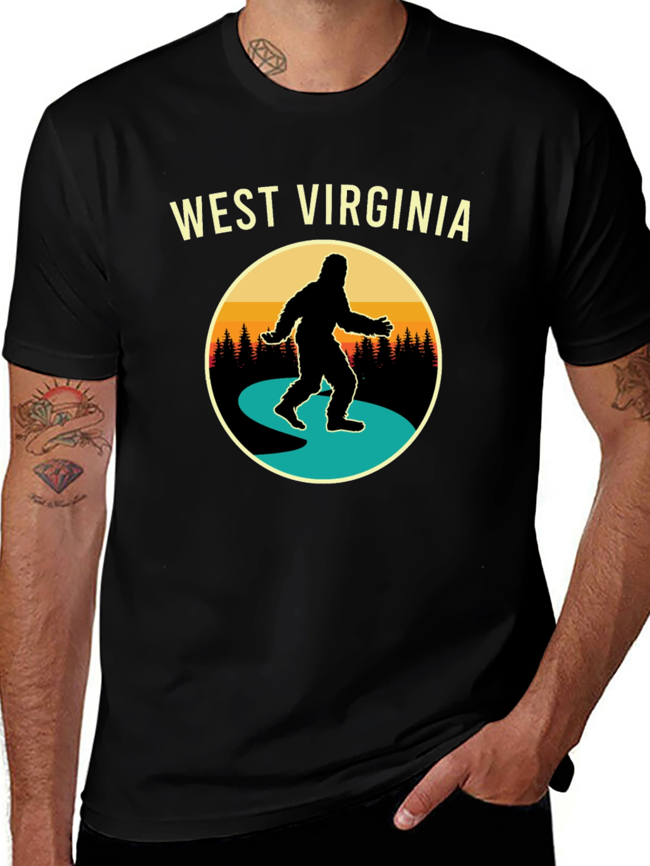 West Virginia Bigfoot T-Shirt
