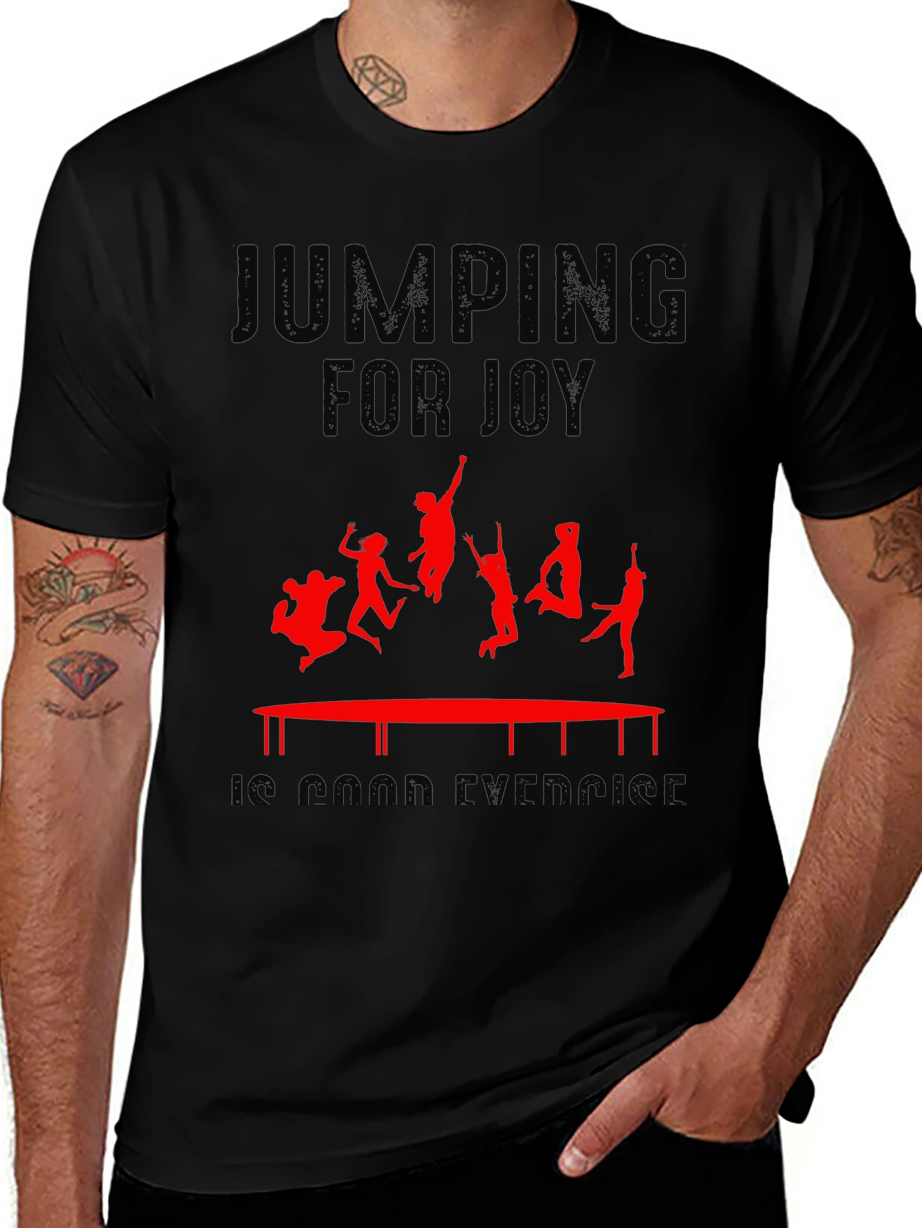 Variant 29 of Jumping For Joy Graphic Tee