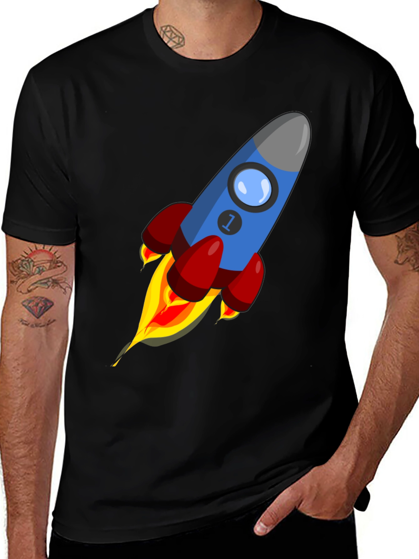 Variant 22 of Rocket Launch T-Shirt - Blast Off in Style!