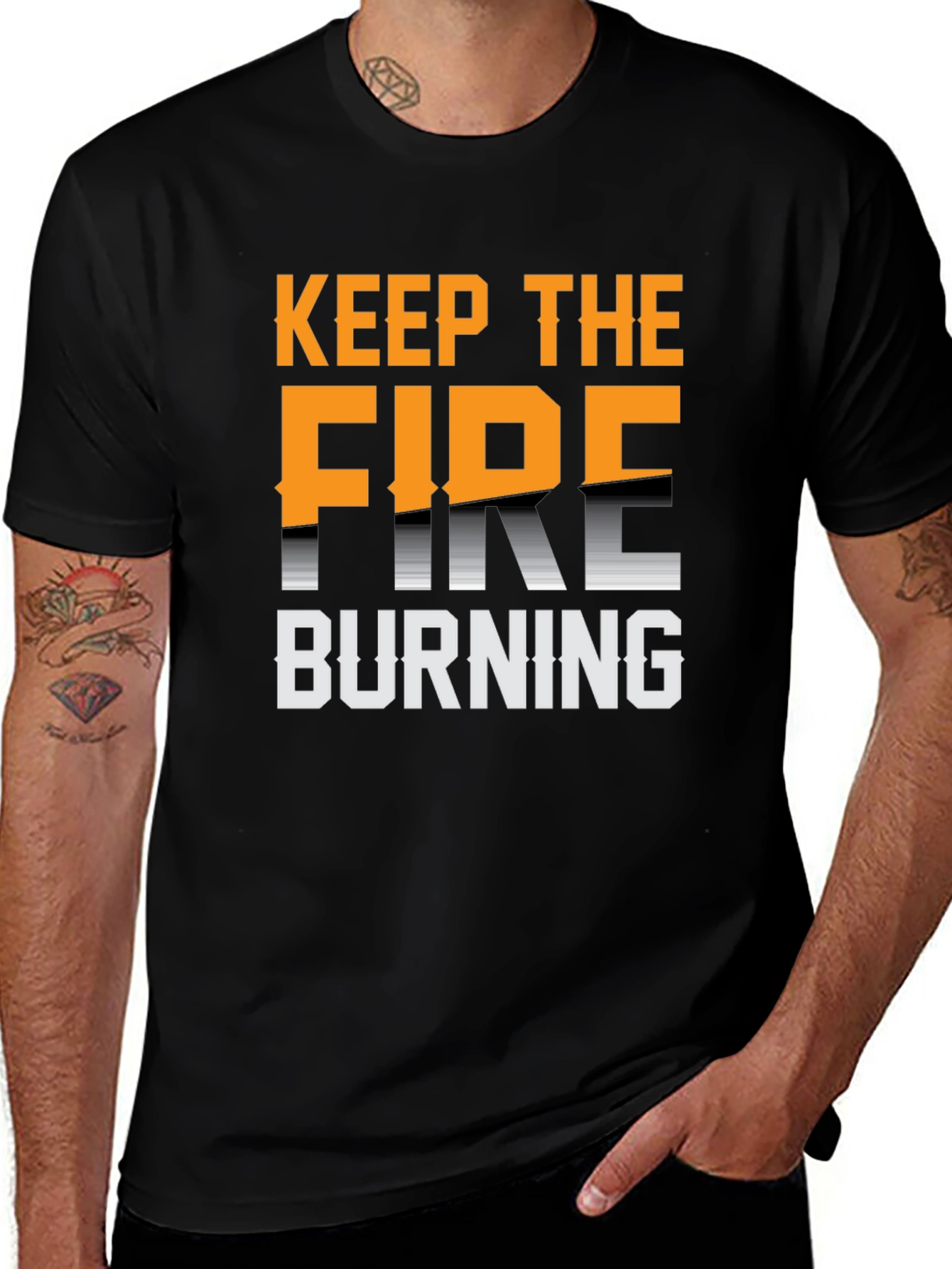 Variant 22 of Keep the Fire Burning Graphic T-Shirt