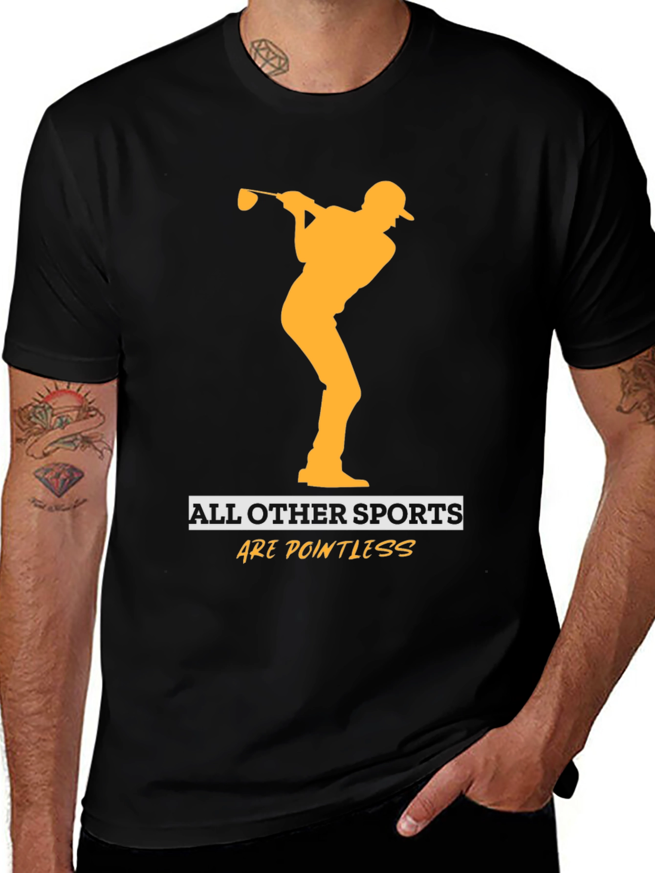 Variant 24 of Golf Lover T-Shirt: All Other Sports Are Pointless!
