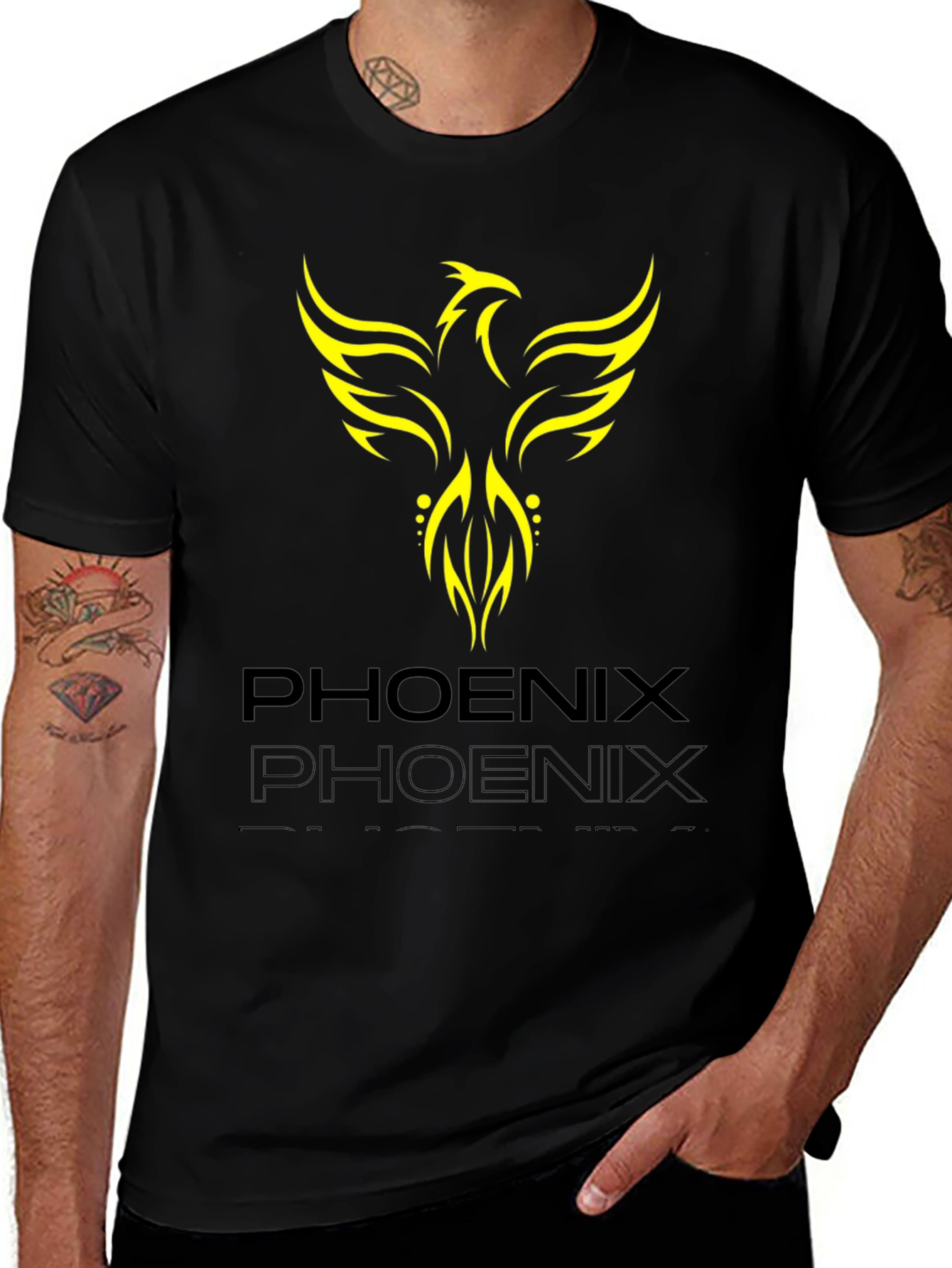 Variant 5 of Phoenix Graphic T-Shirt - Bold Statement Tee