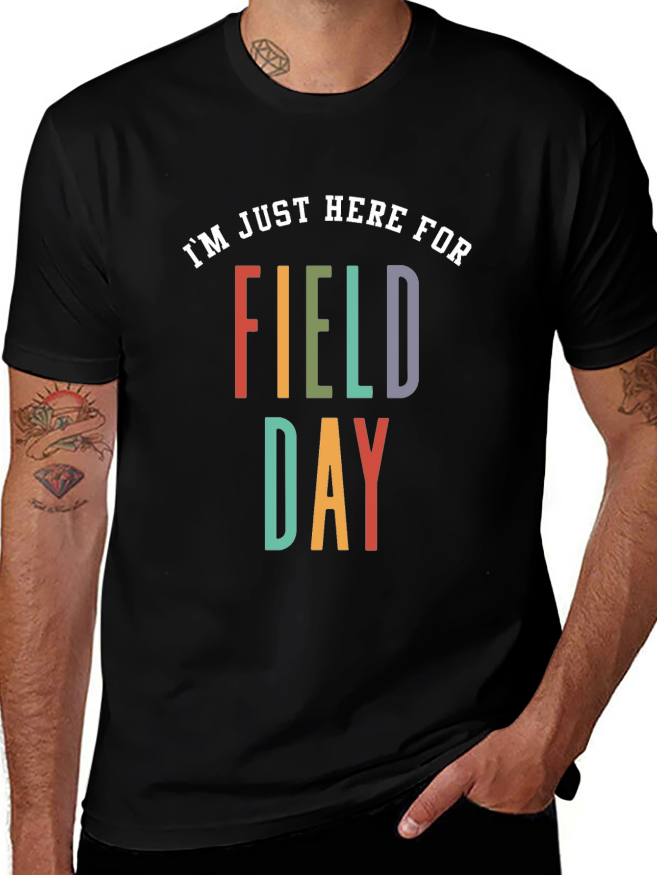 Variant 23 of Field Day T-Shirt - Colorful Graphic Tee