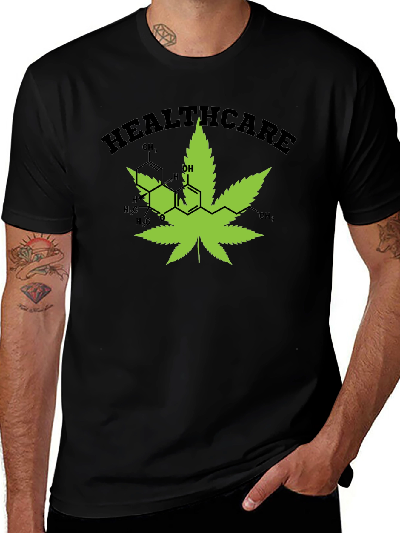 Variant 22 of Healthcare Marijuana T-Shirt - Medical Cannabis Tee