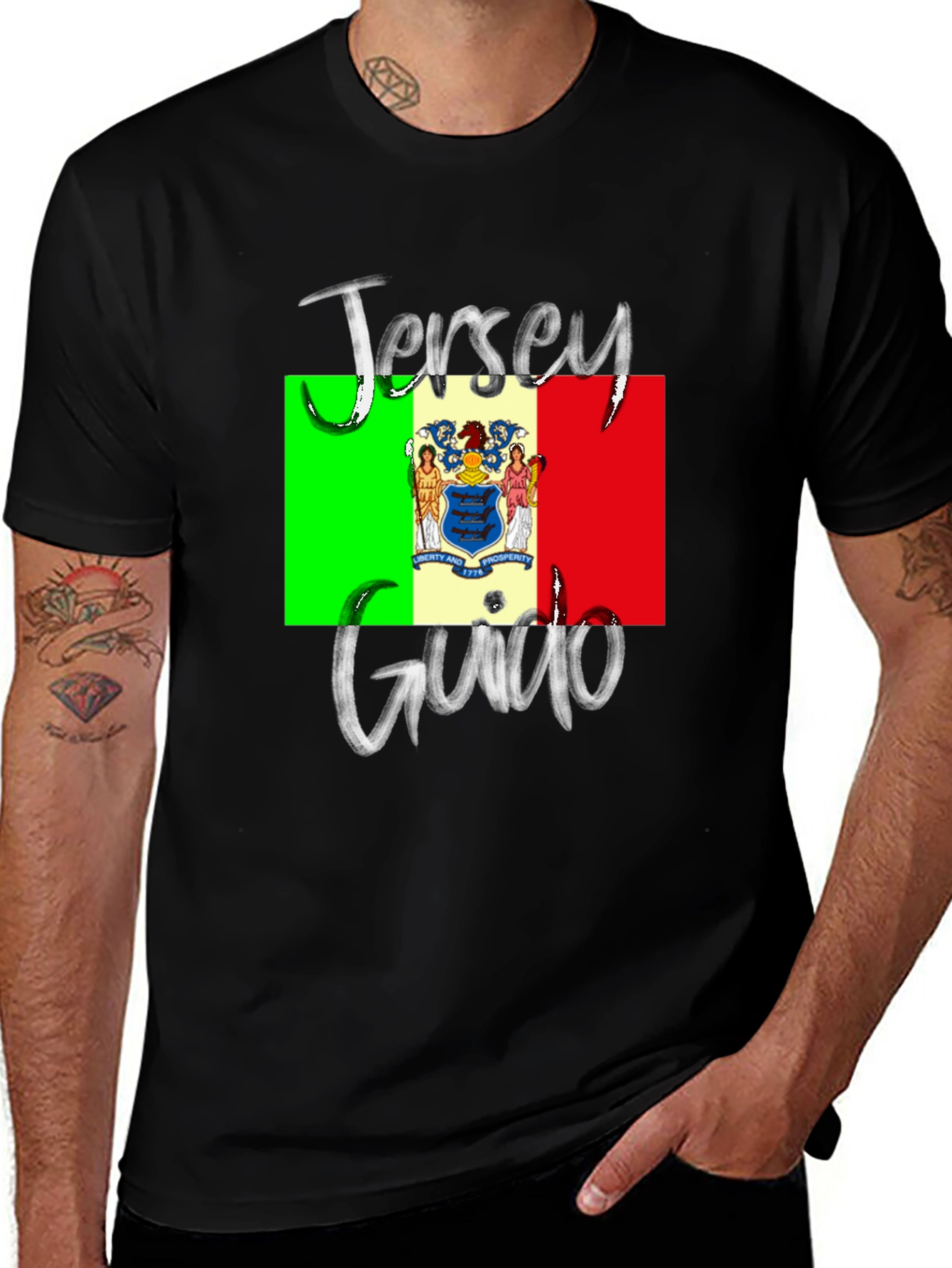 Jersey Guido T-Shirt: New Jersey Pride