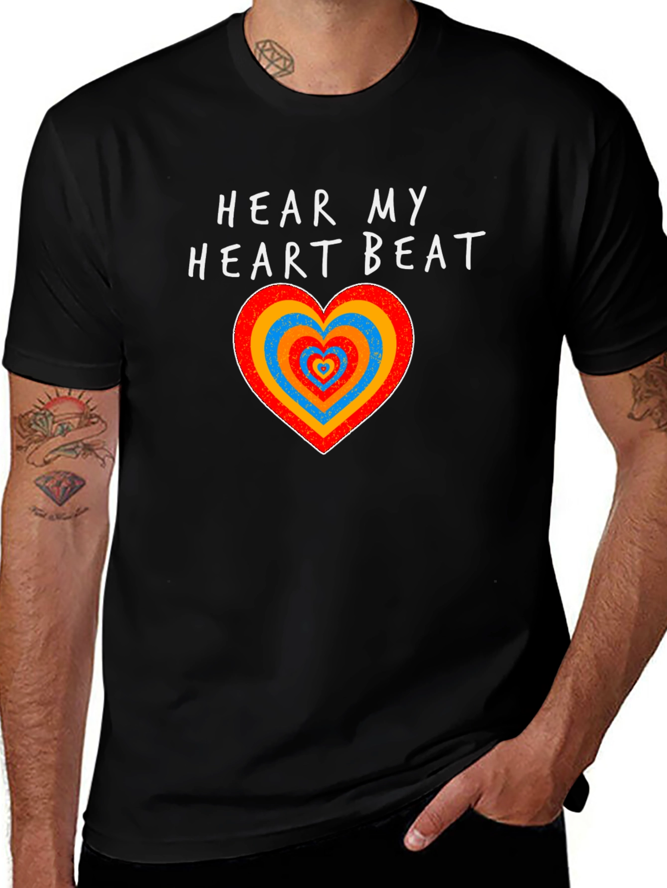 Variant 20 of Hear My Heart Beat Graphic Tee