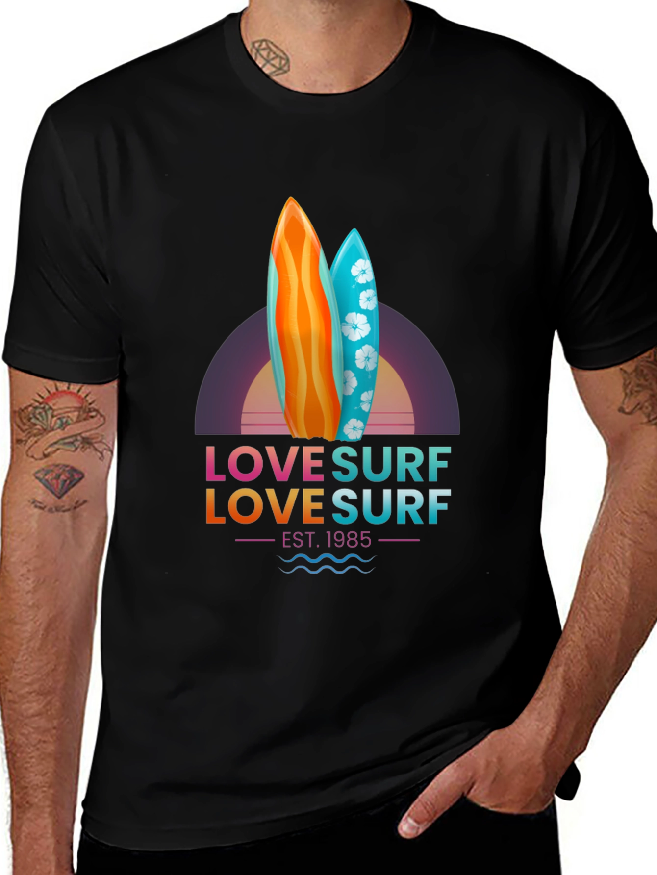 Love Surf T-Shirt - Est. 1985