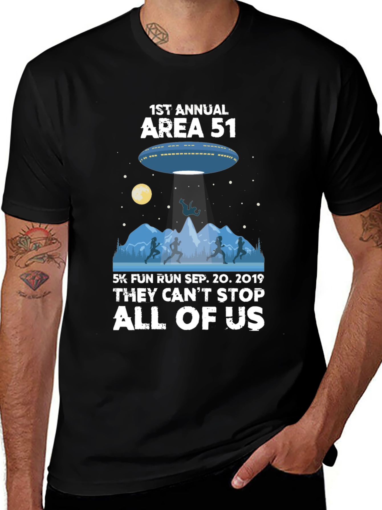 Area 51 1st Annual 5K Run T-Shirt