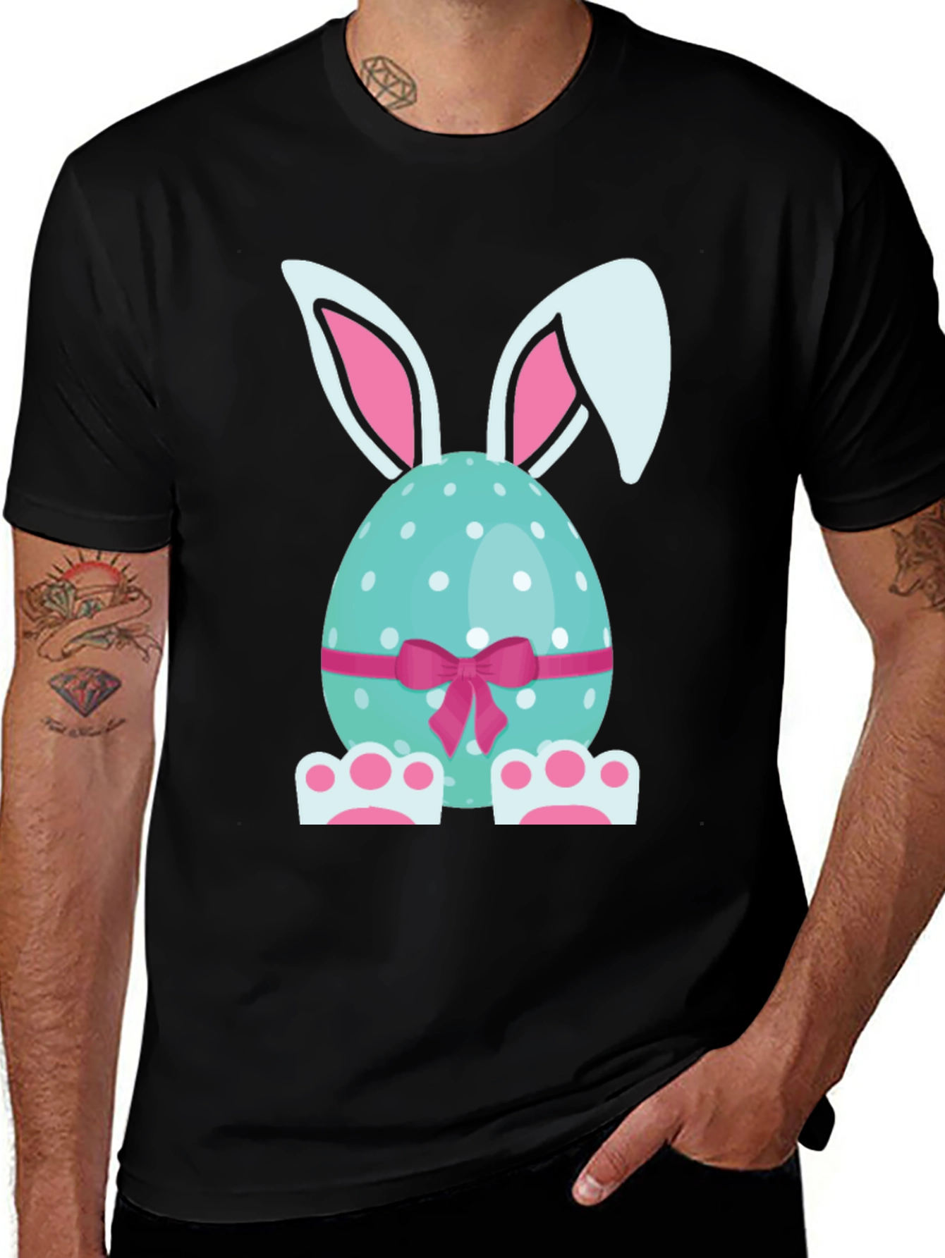 Easter Bunny Egg T-Shirt - Fun Holiday Apparel
