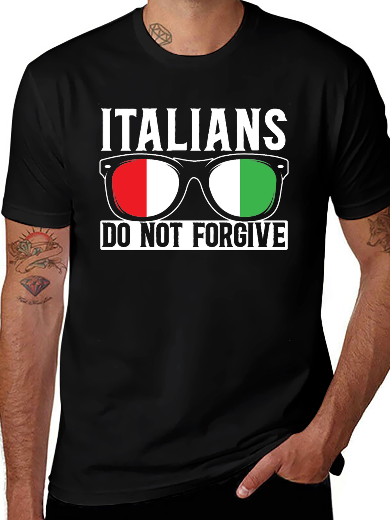 Italians Do Not Forgive Graphic T-Shirt