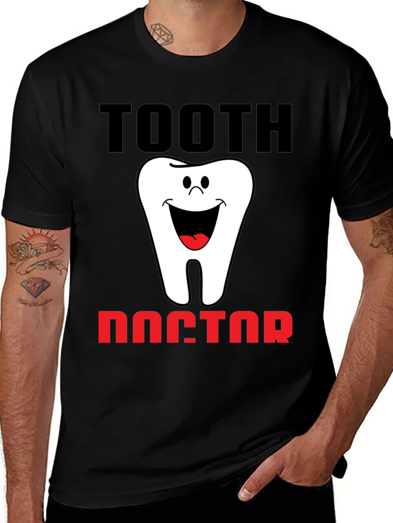 Variant 19 of Tooth Doctor Graphic Tee - Dentist Humor T-Shirt