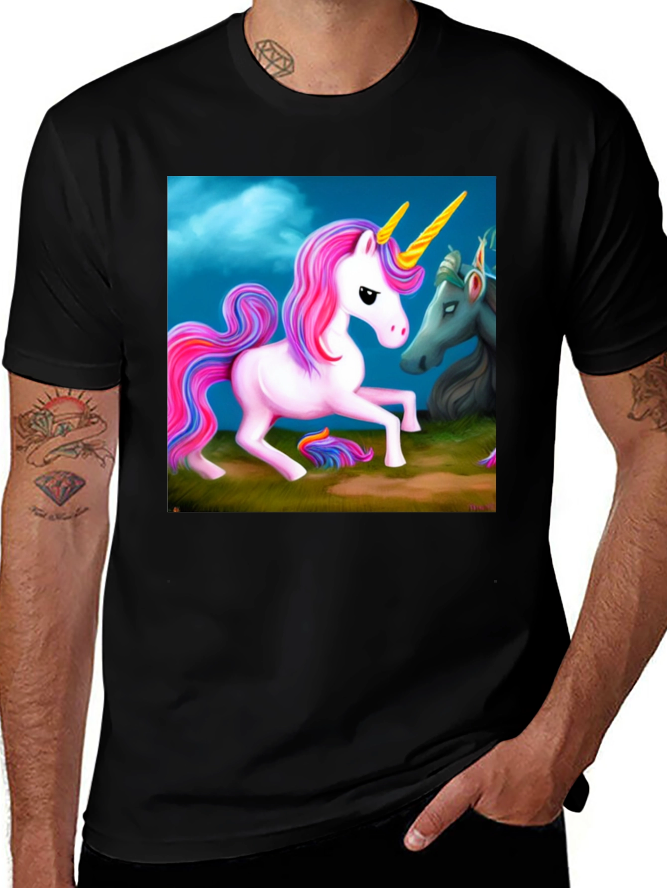 Variant 27 of Unicorns Graphic Tee - Magical Creatures T-Shirt