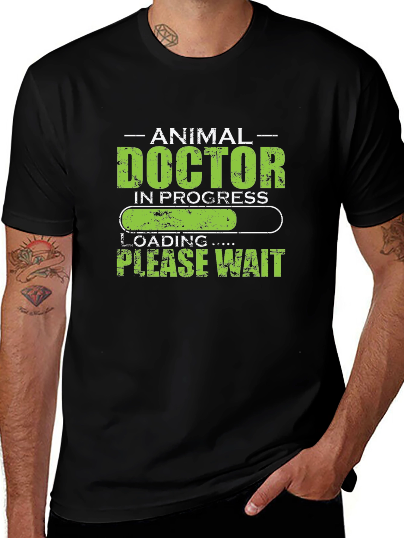 Animal Doctor in Progress Loading T-Shirt