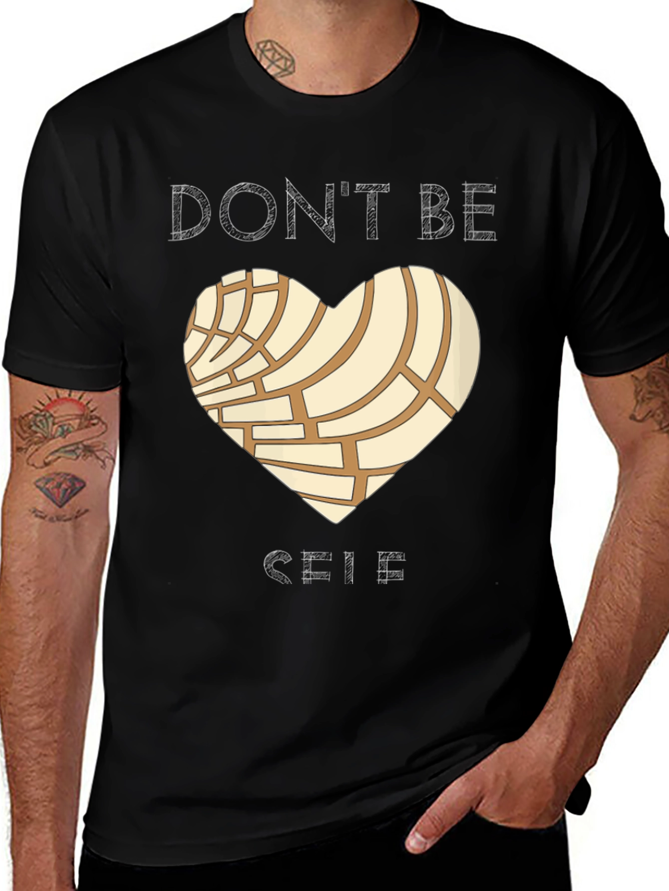 Variant 24 of Don't Be Salty Concha Heart T-Shirt