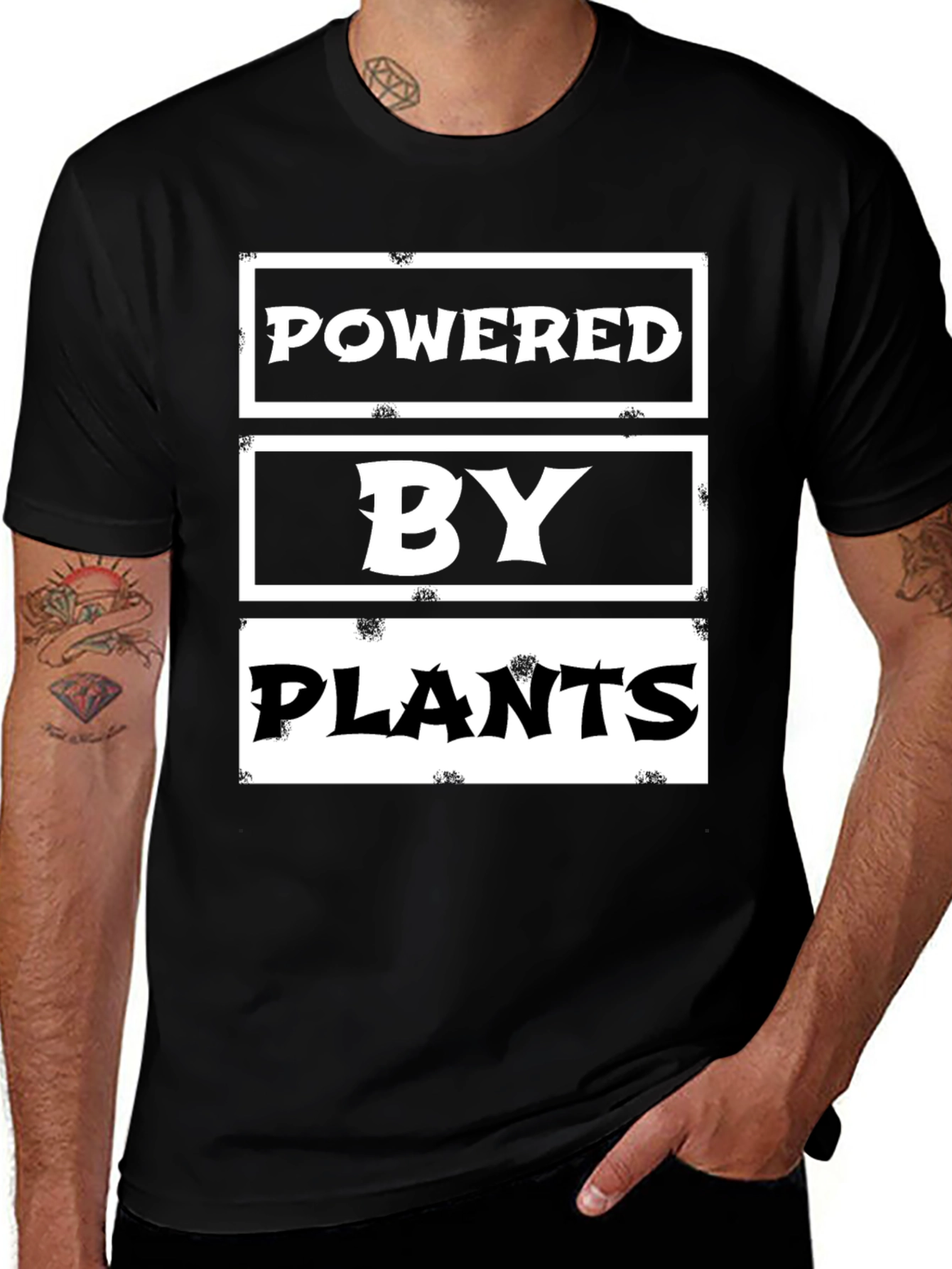 Variant 16 of Powered by Plants Graphic Tee