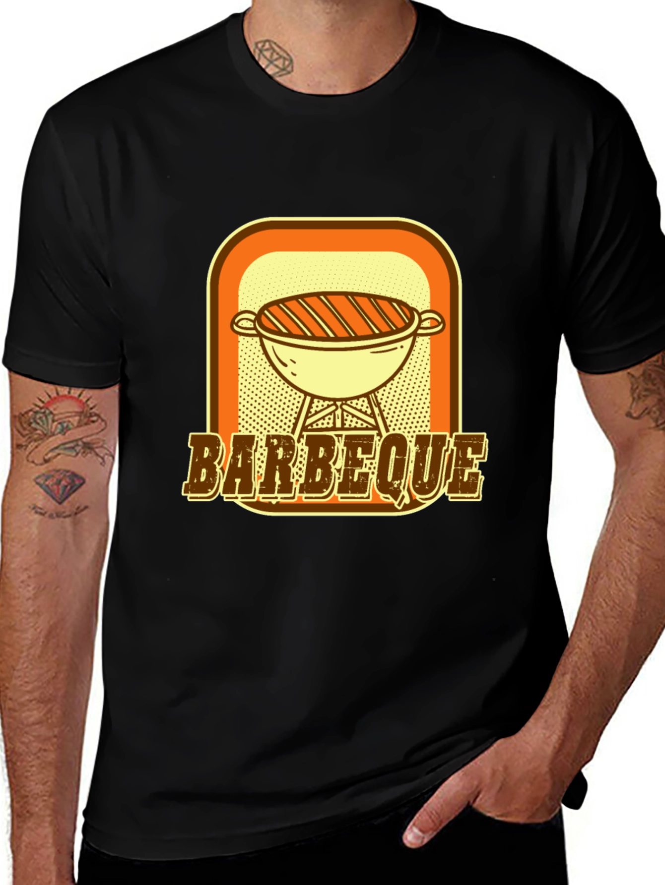 Variant 22 of Barbecue Graphic T-Shirt