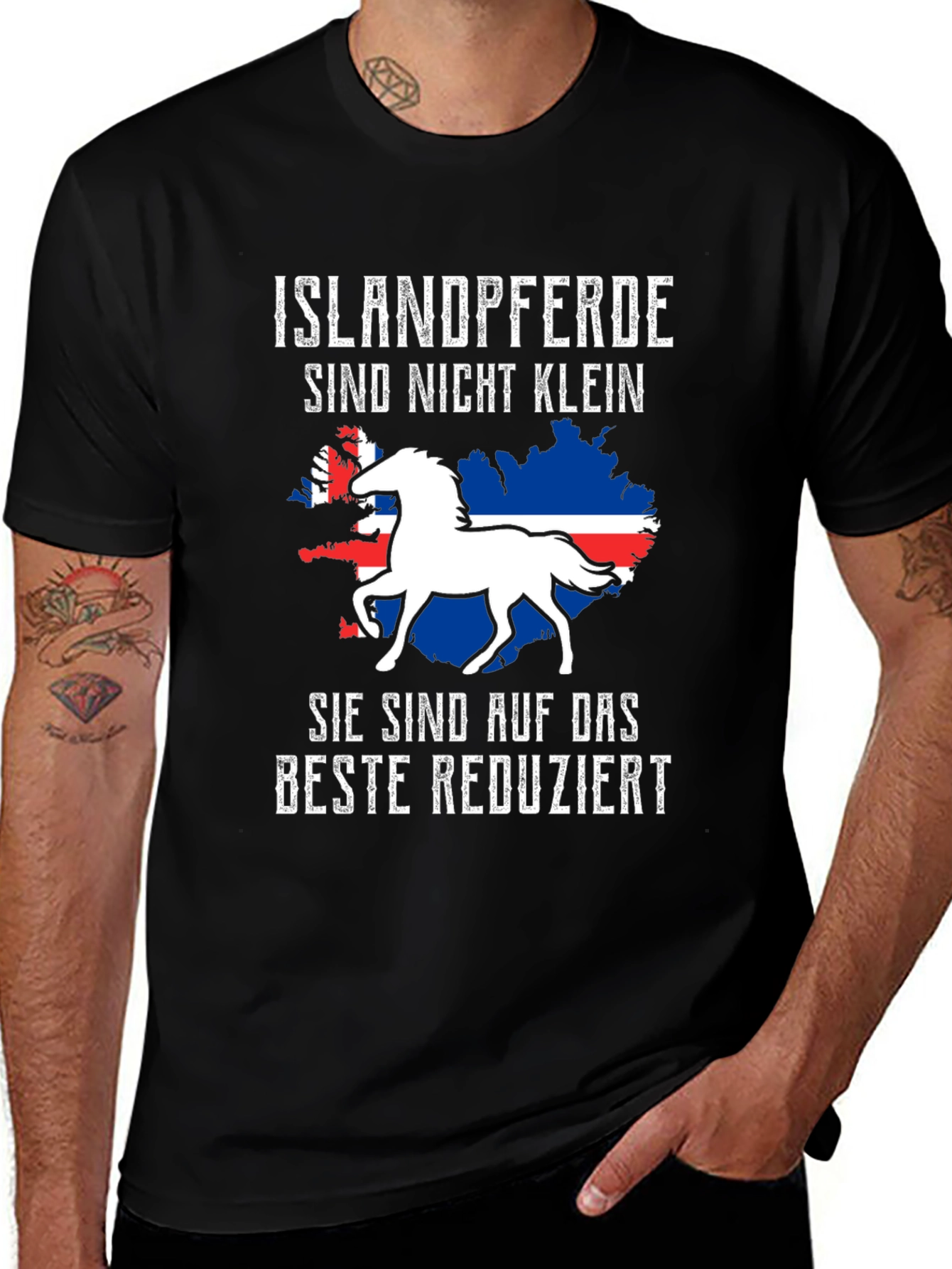 Icelandic Horse T-Shirt - Islandpferde sind nicht klein