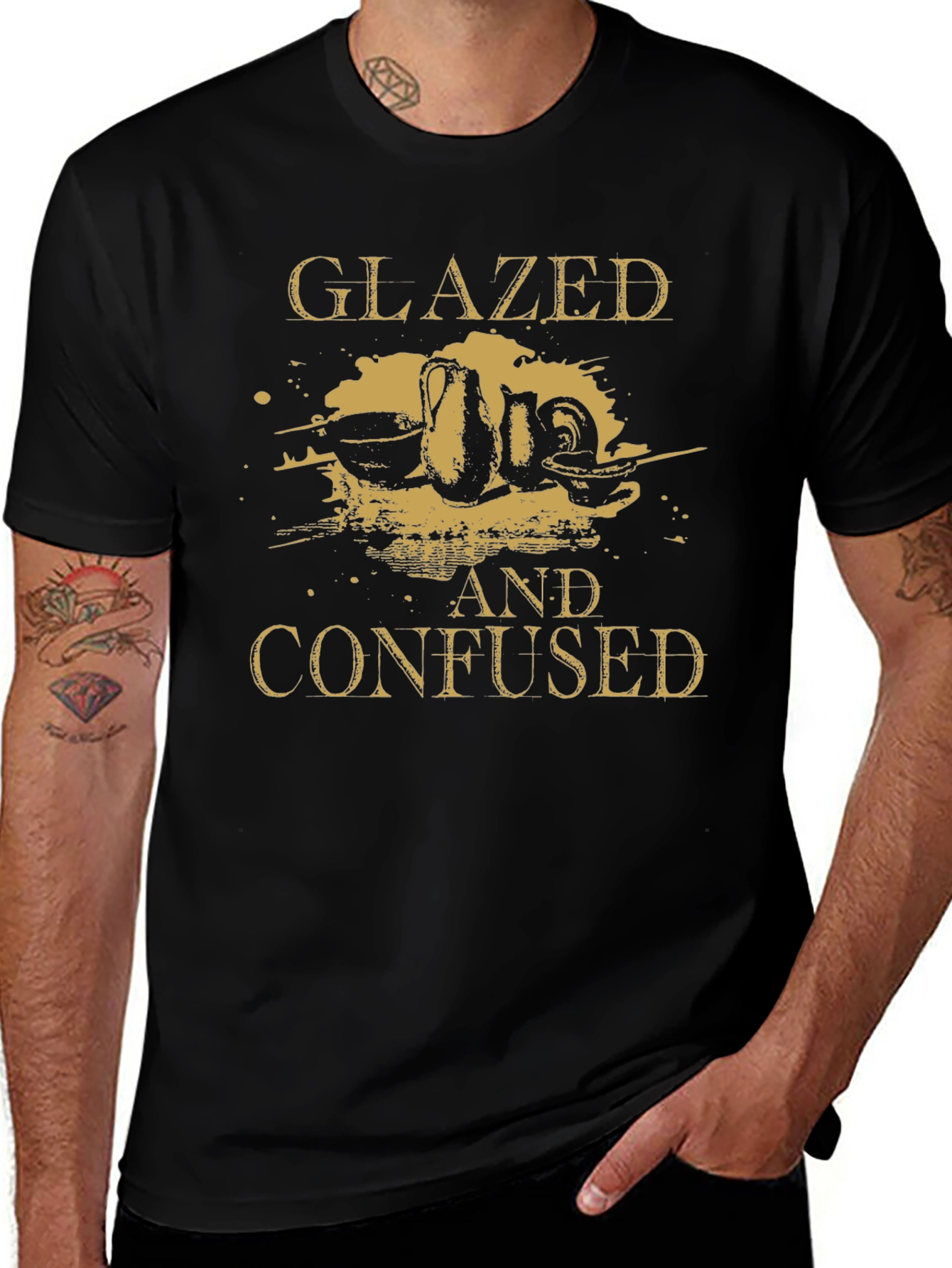 Variant 3 of Glazed and Confused Pottery T-Shirt