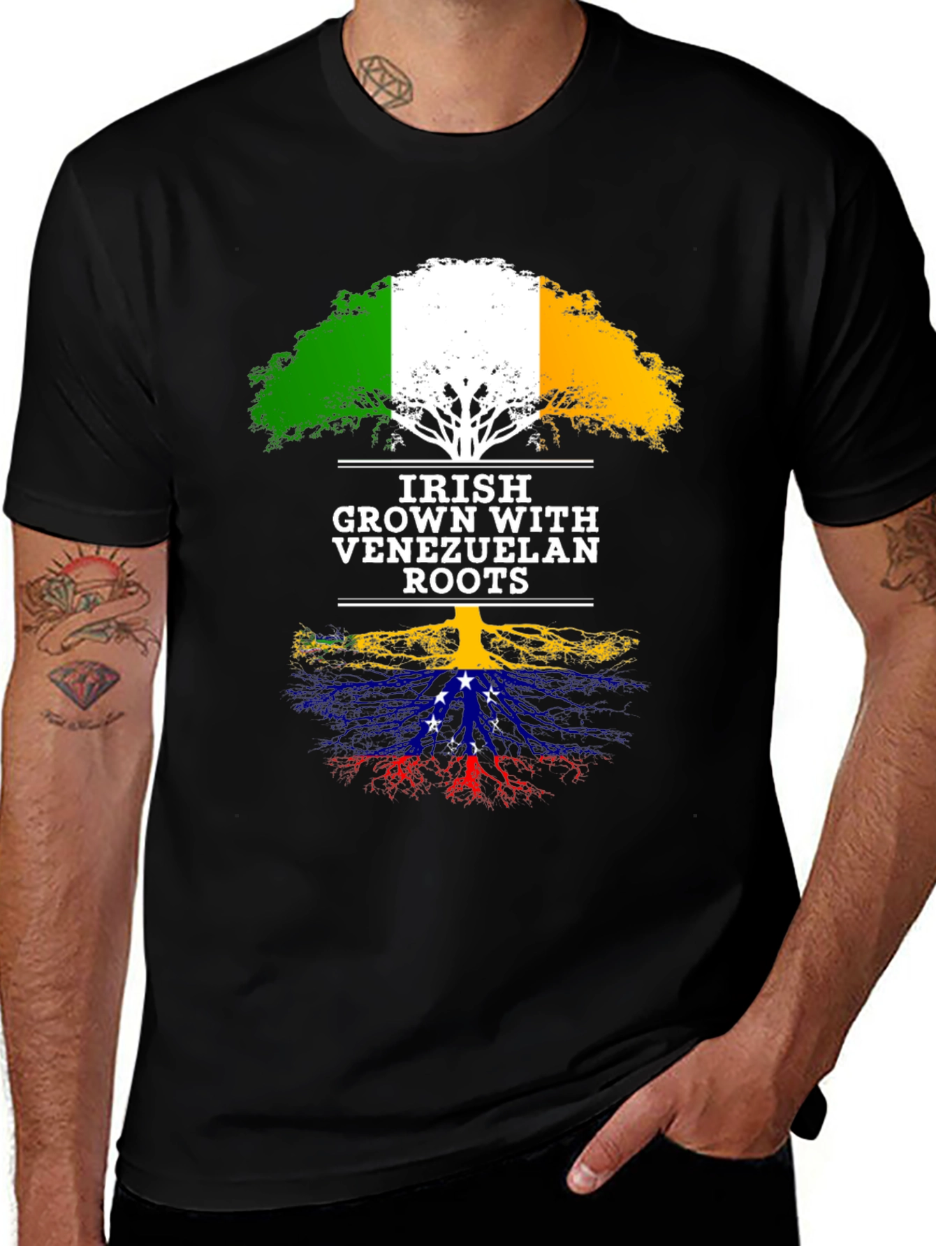 Irish Grown, Venezuelan Roots T-Shirt