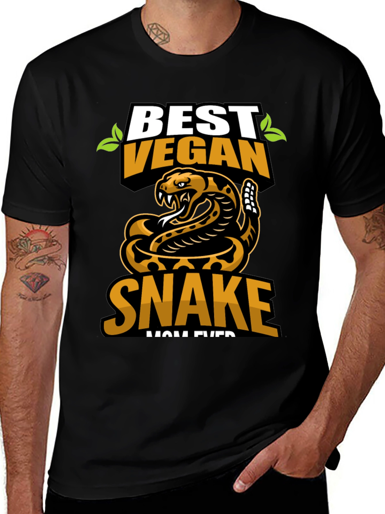Variant 25 of Best Vegan Snake Mom Ever T-Shirt