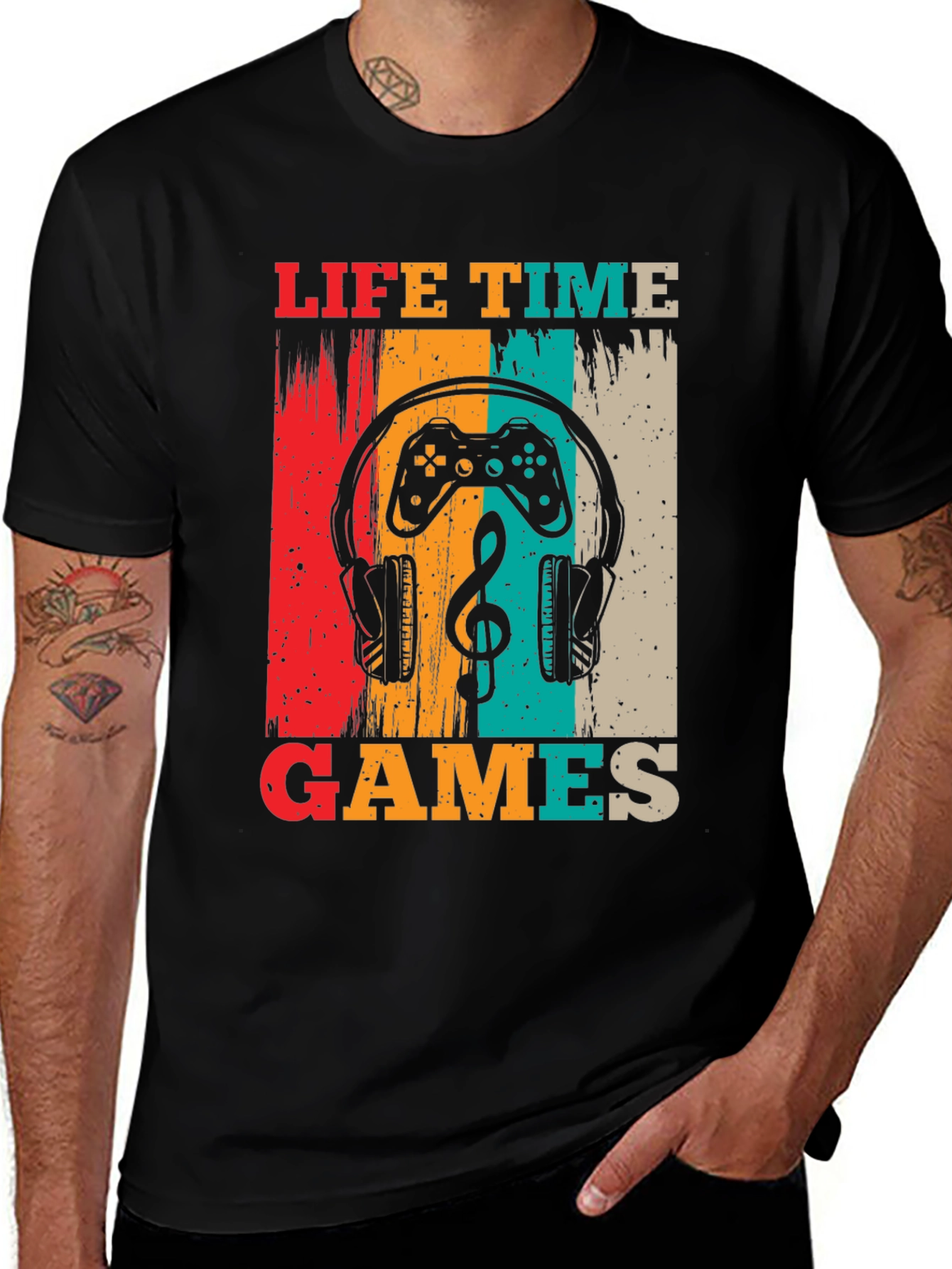Variant 26 of Lifetime Games T-Shirt - Gamer Style