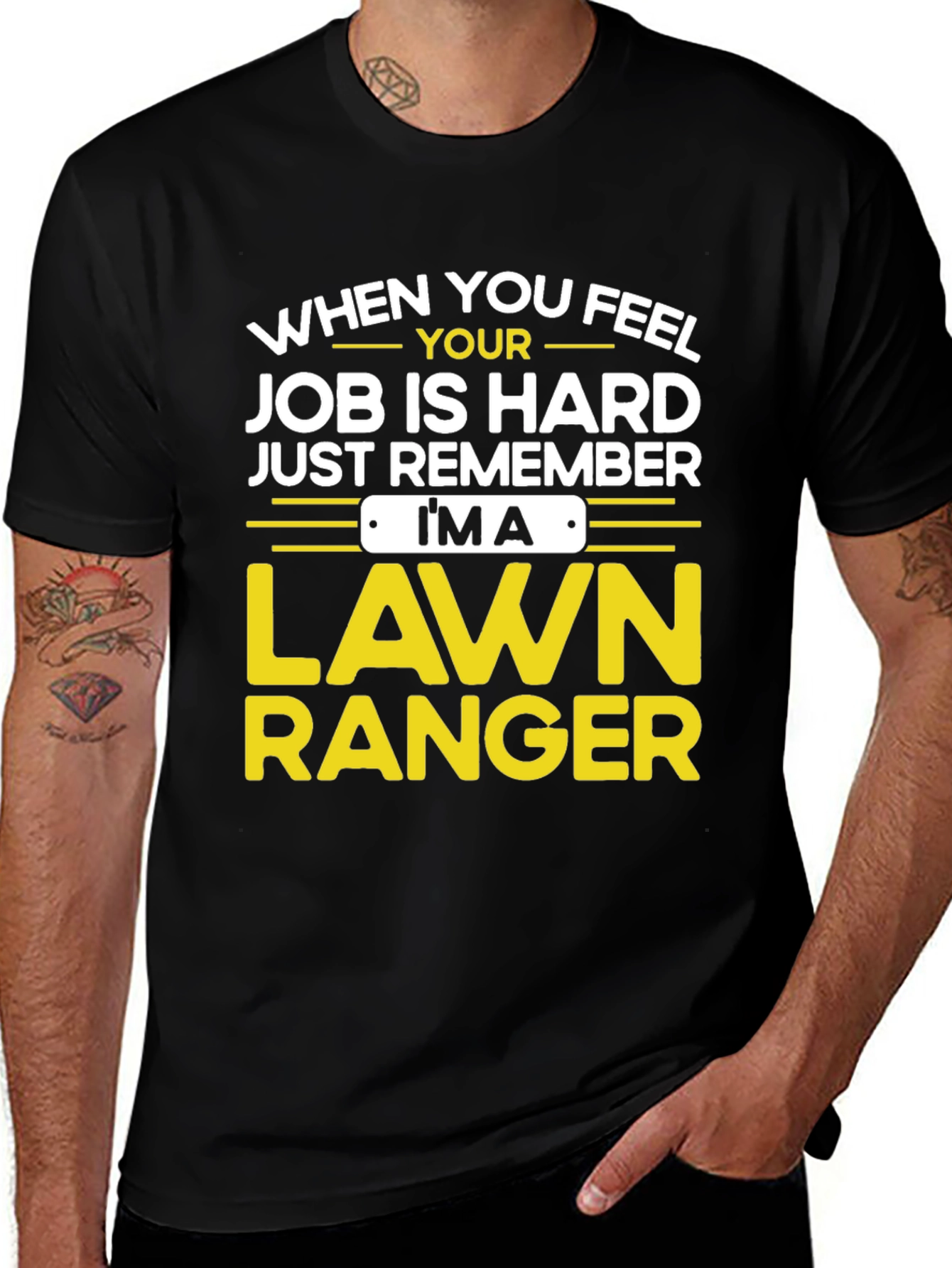 Variant 24 of Lawn Ranger T-Shirt - Funny Landscaping Tee