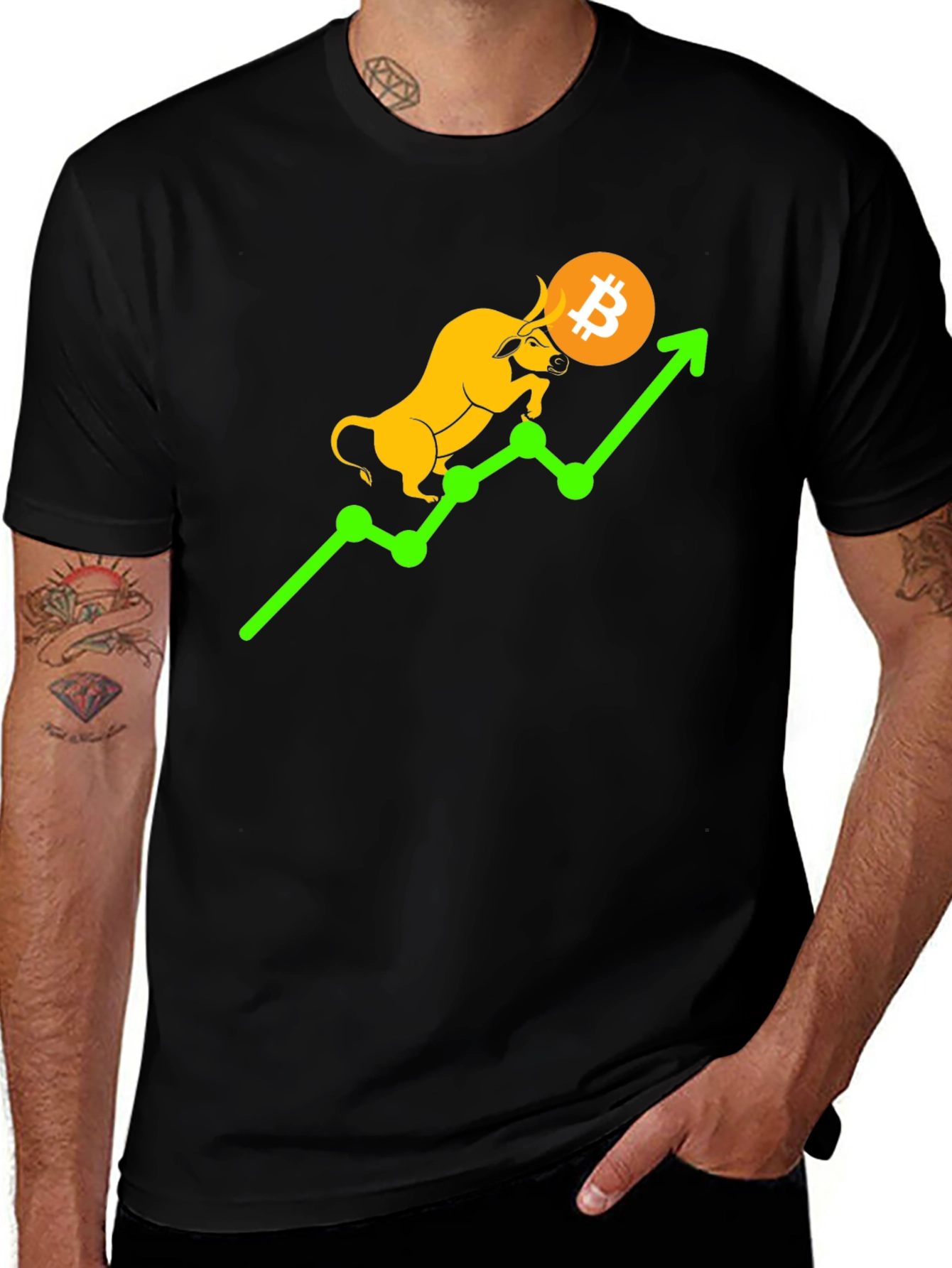 Bitcoin Bull Run T-Shirt Crypto HODL