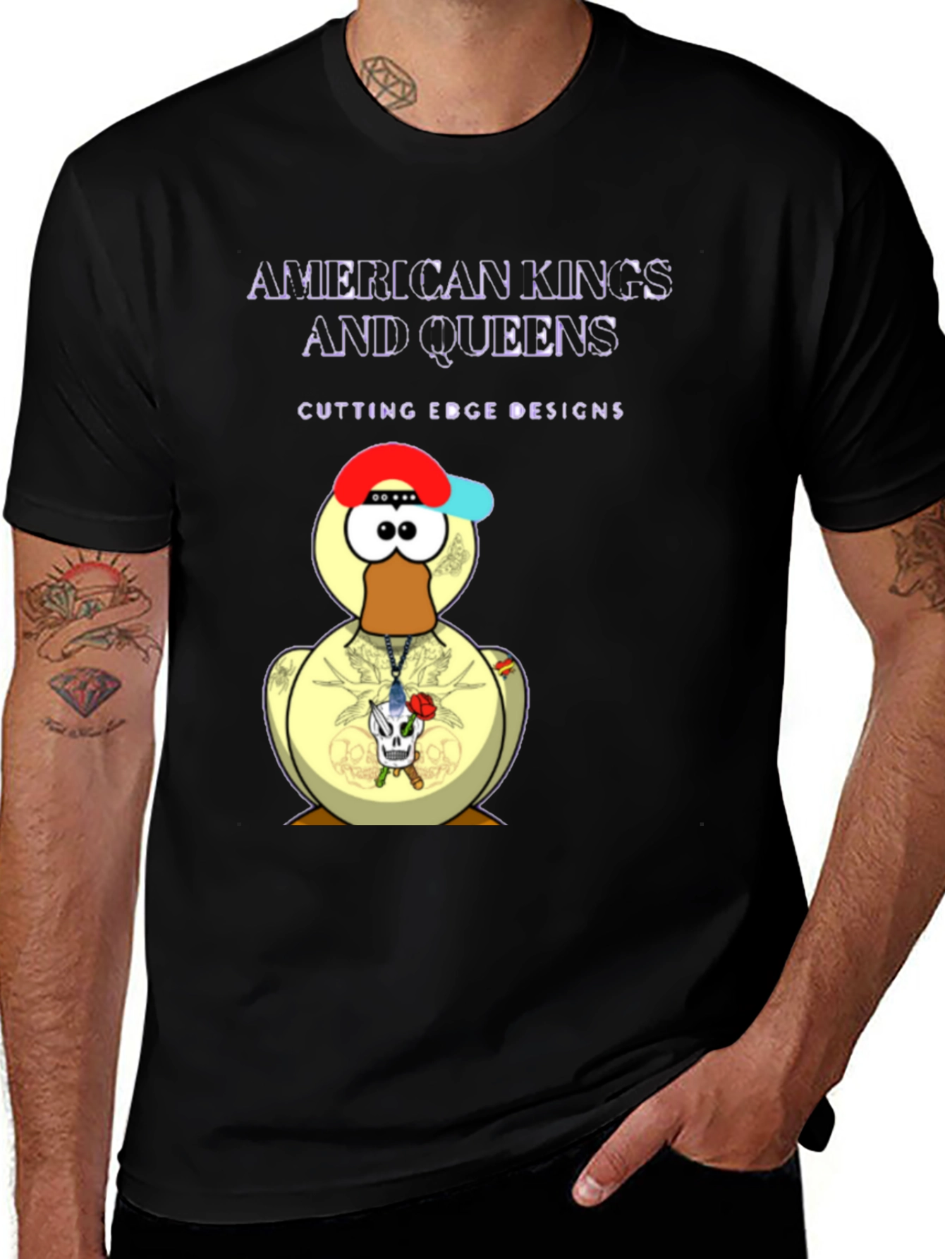 Variant 9 of American Kings & Queens Duck T-Shirt