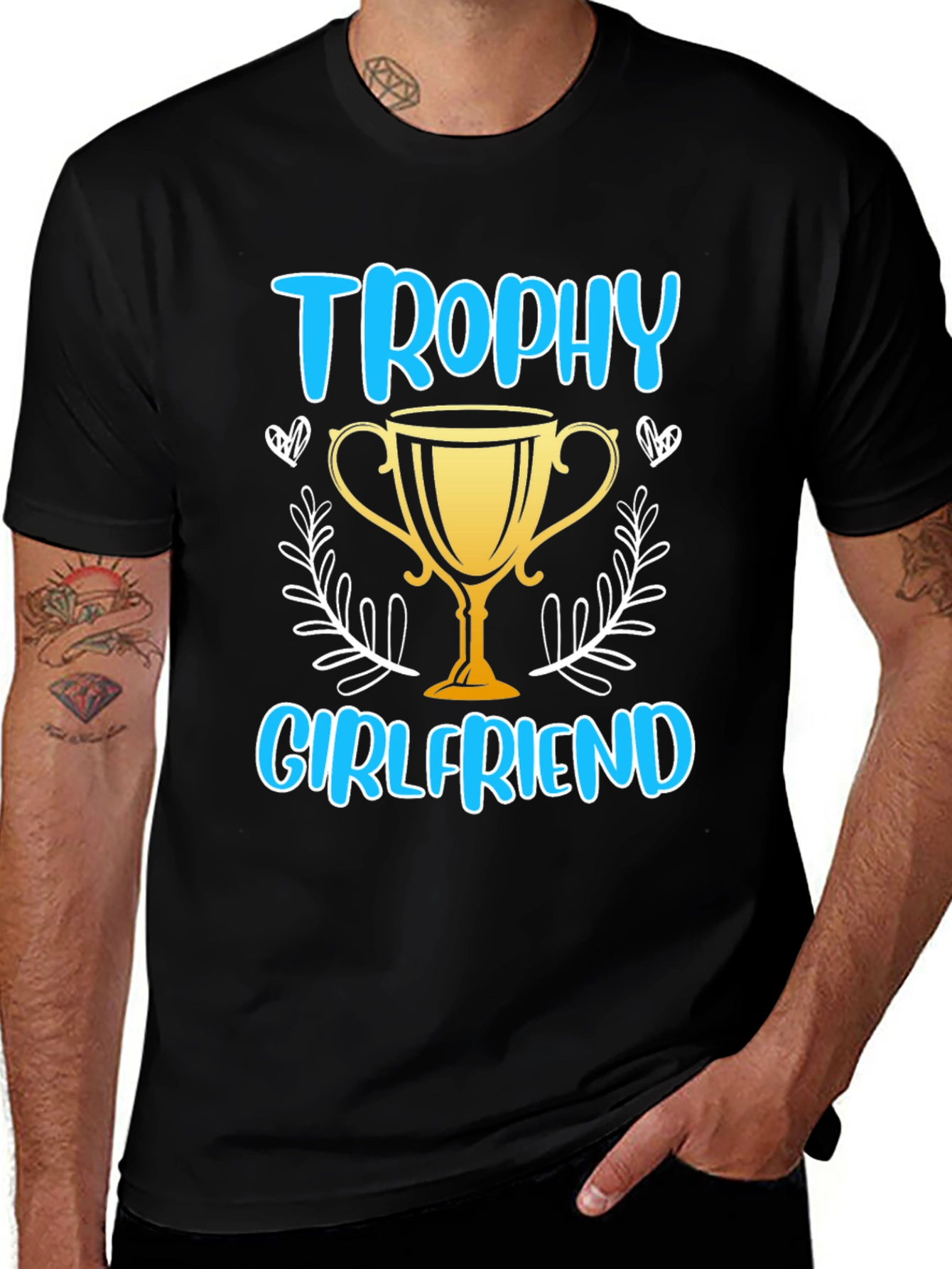 Trophy Girlfriend Tee - Funny Gift for Boyfriend